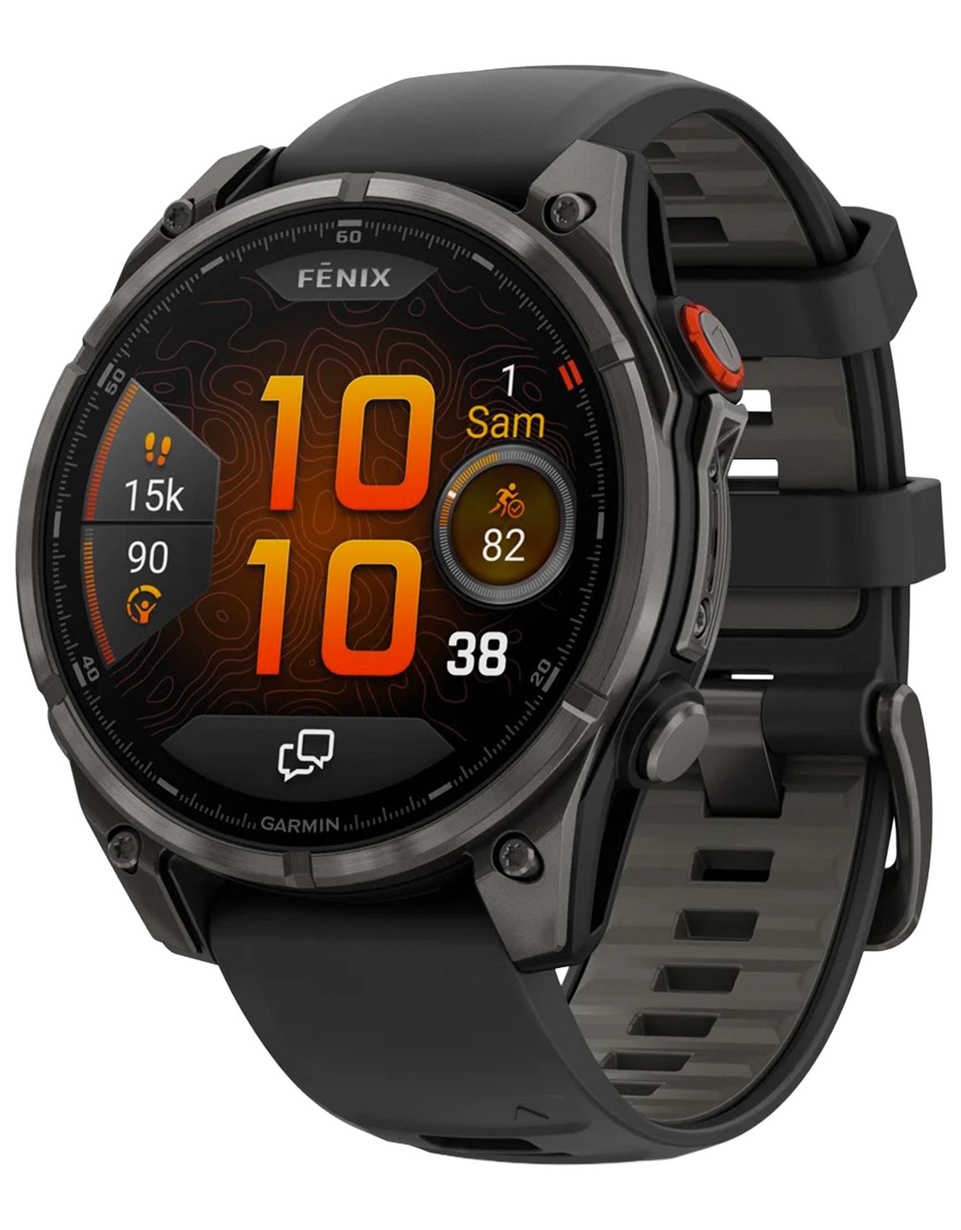 Fenix 8 Pro Amoled 47mm Sapphire Titane/Carbon Gray + Garmin