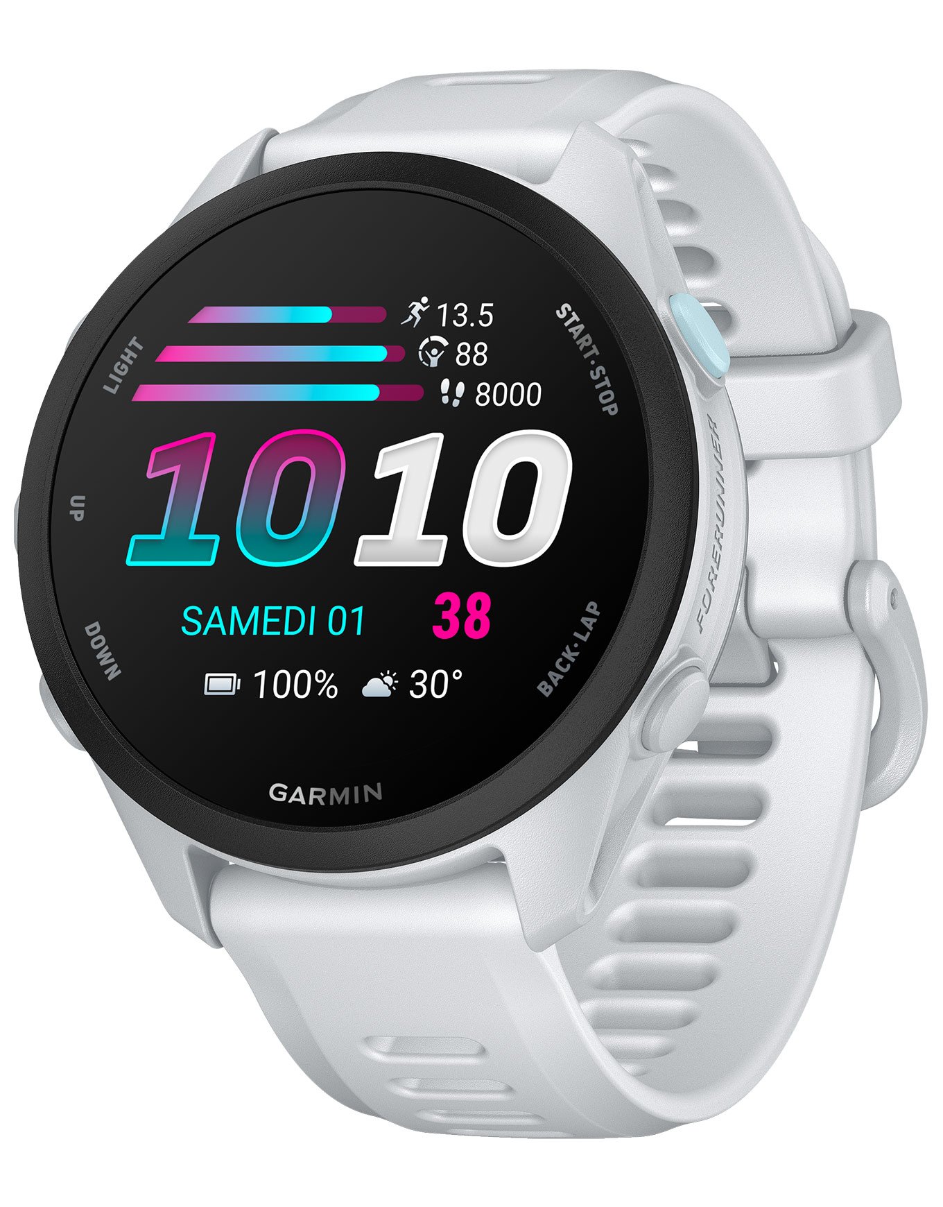 Forerunner 70 Blanc + Garmin