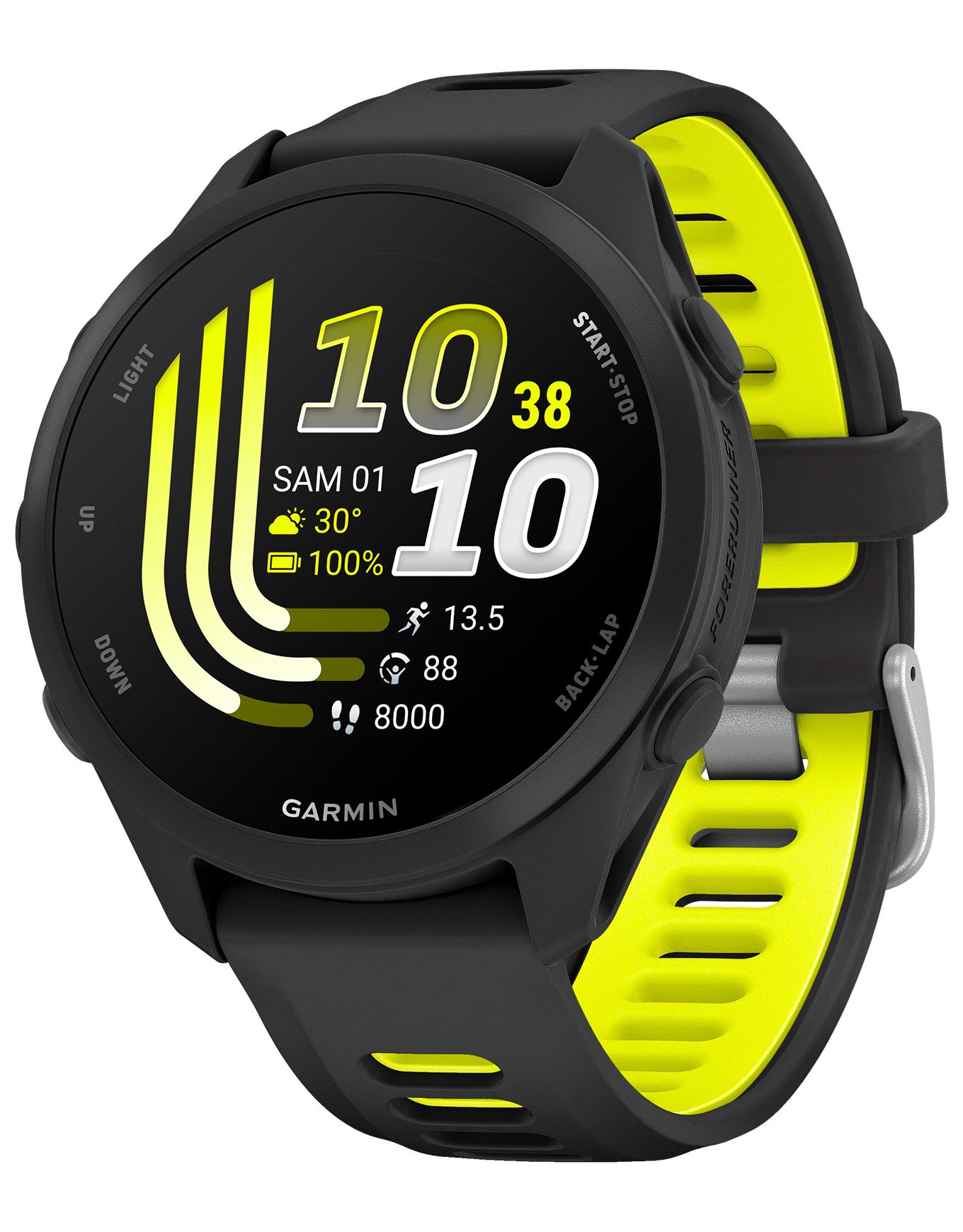 Forerunner 170 Noir Jaune + Garmin