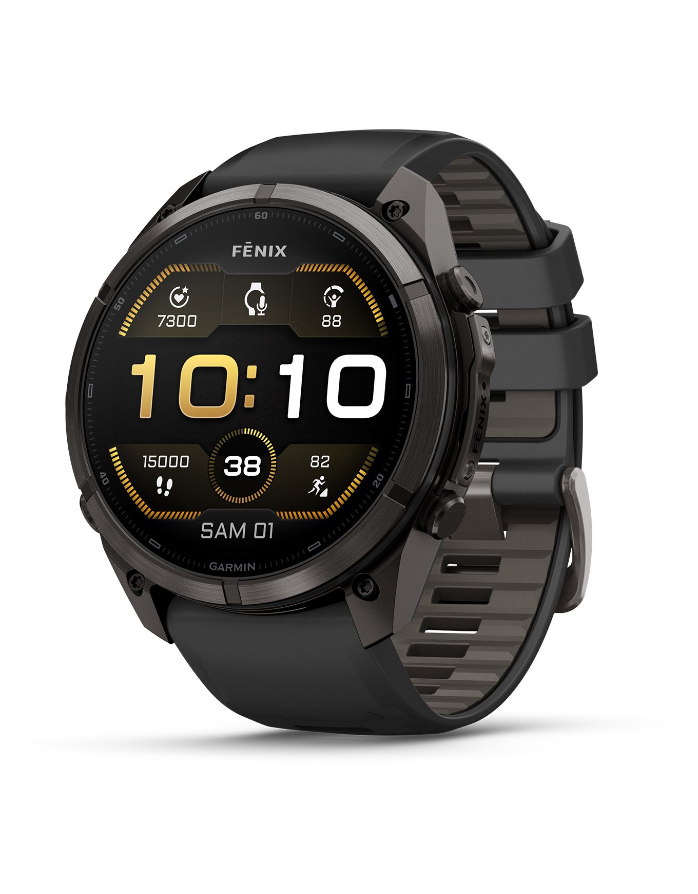 Fēnix® 9 Pro Amoled 51mm Sapphire Titane Carbon Gray DLC + Garmin
