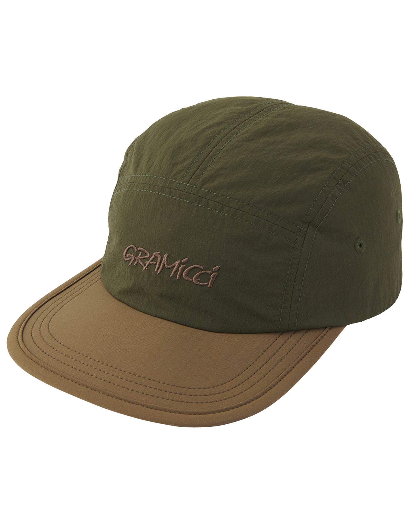 Nylon Cap Deep Olive Coyote + Gramicci