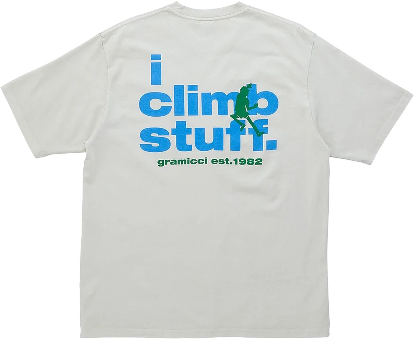 I Climb Stuff Tee Sand Pigment + Gramicci
