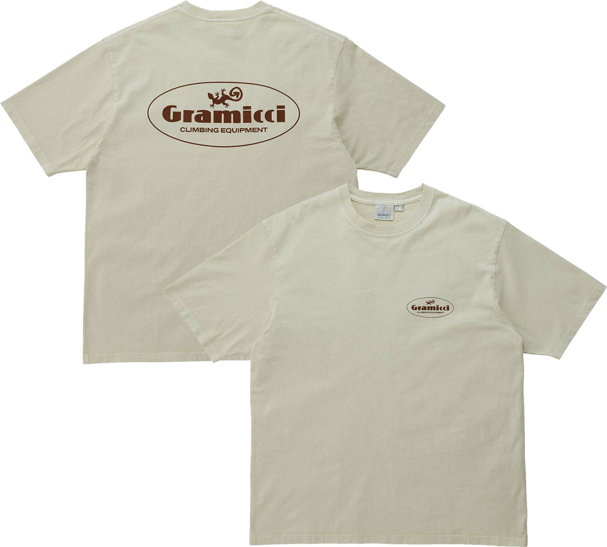 Climbing Equipment Tee Natural Pigment + Gramicci