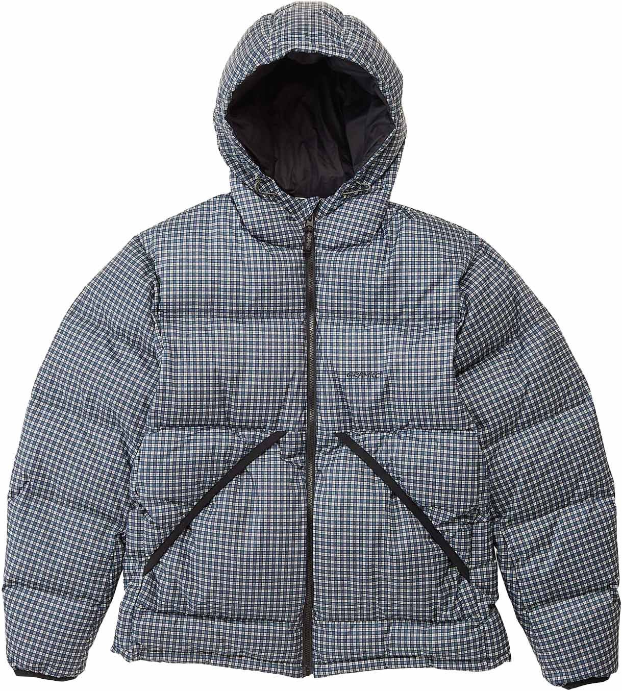 Coldfront Down Jacket Check + Gramicci