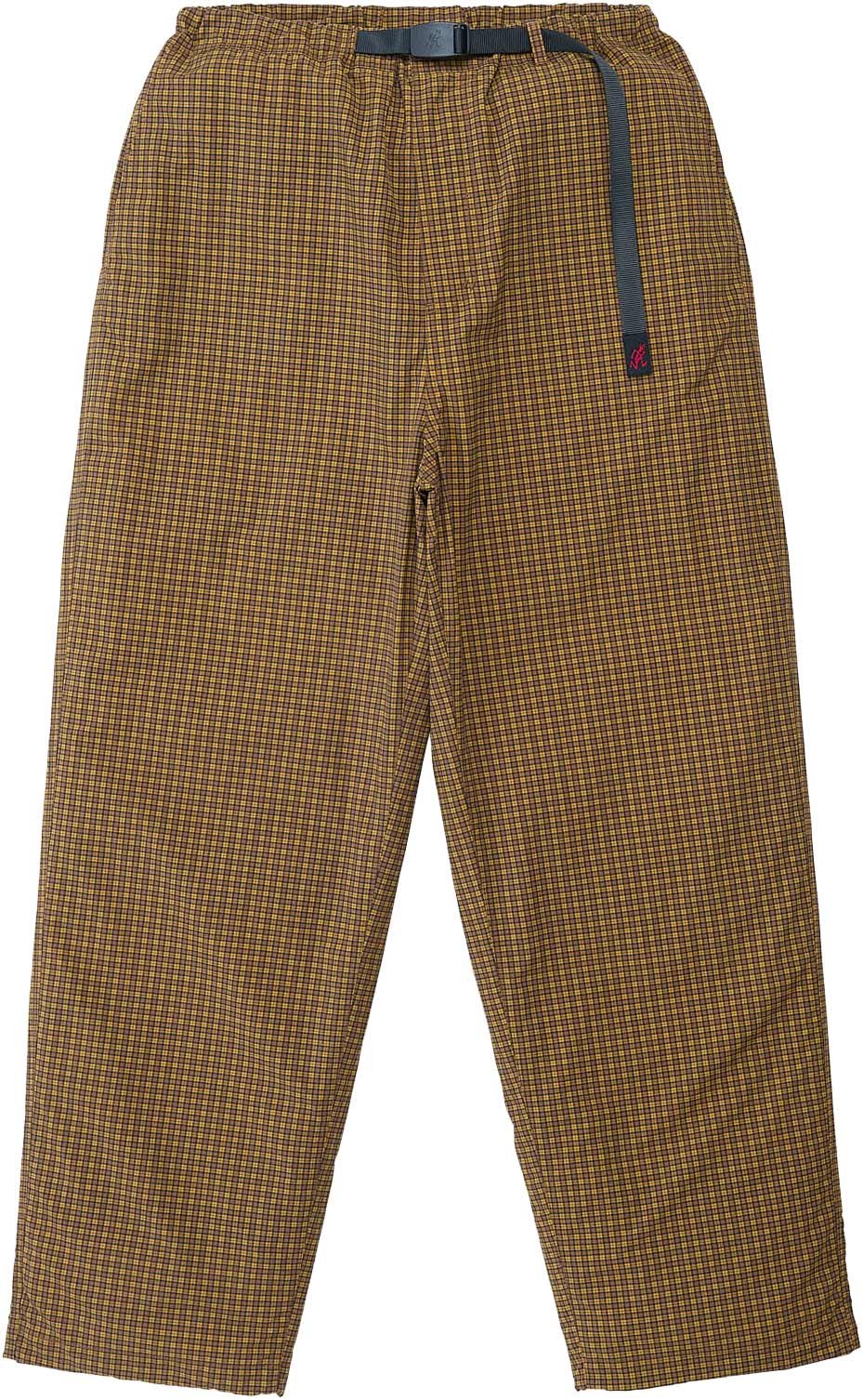 Mini Check Nylon Pant Brown Check + Gramicci