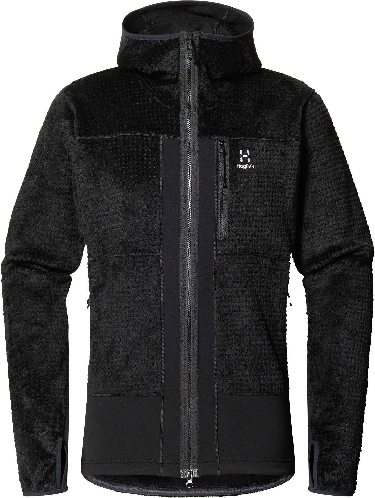 Vassi Mid Hood M True Black + Haglöfs