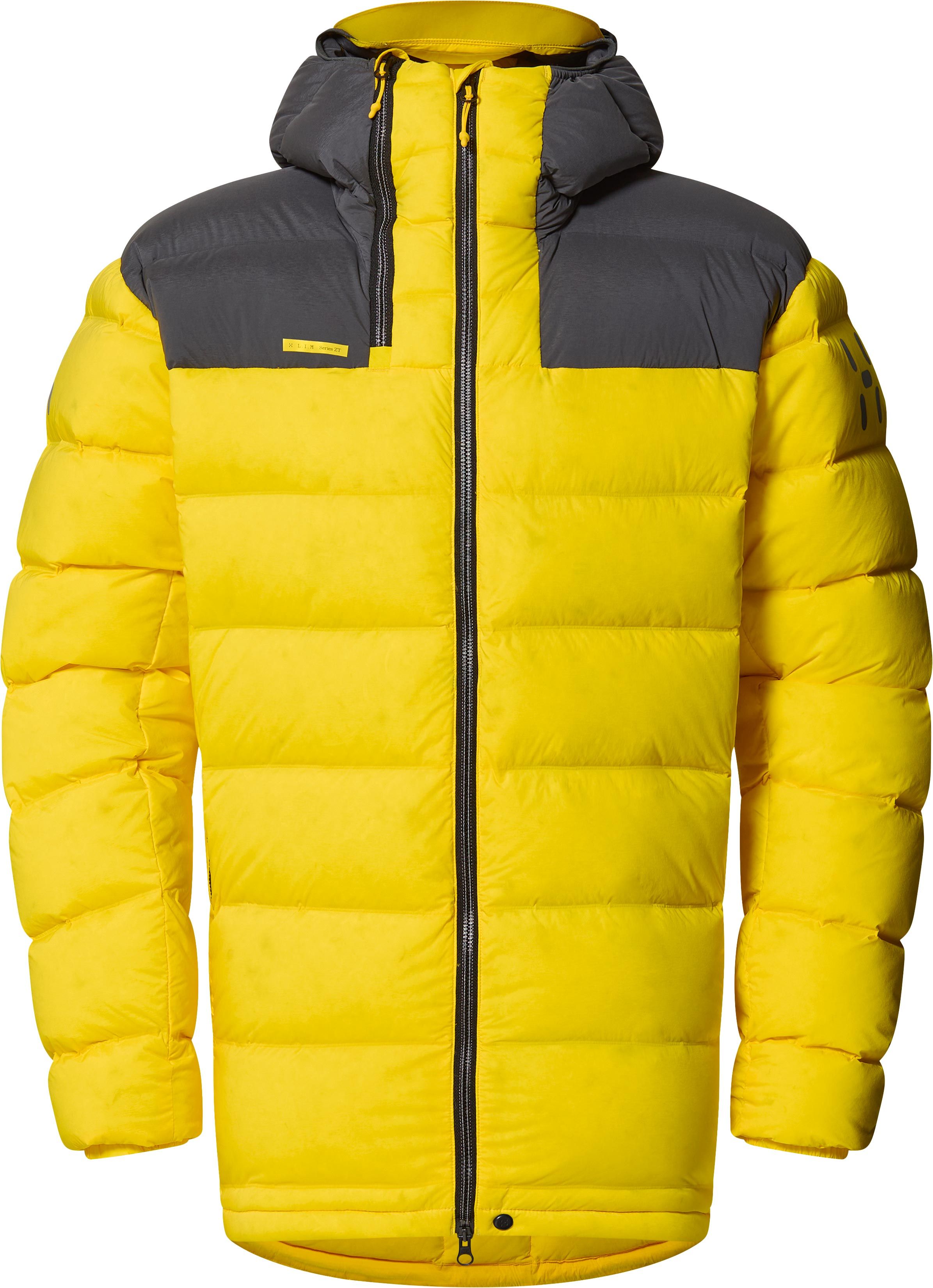 L.I.M ZT II Big Belay Men Tech Yellow/Magnetite + Haglöfs