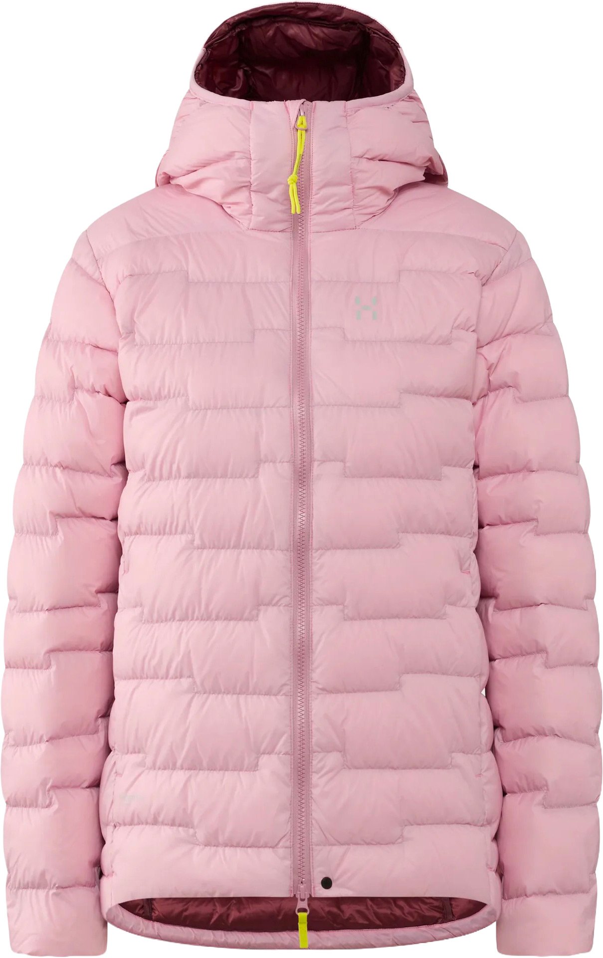 ROC Flash Down Hood W Dusty Rose + Haglöfs