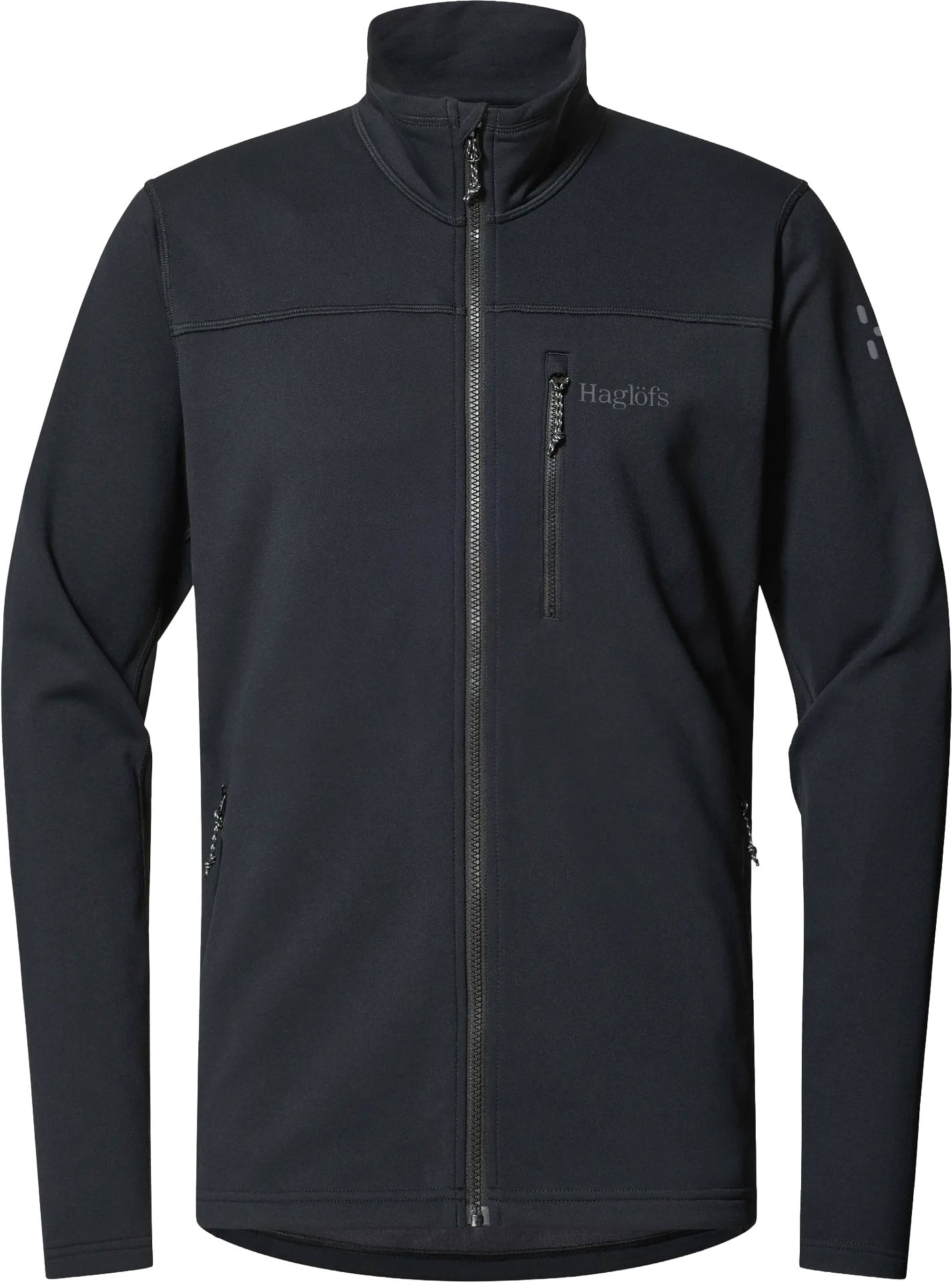 Rosson Mid Jacket M True Black + Haglöfs