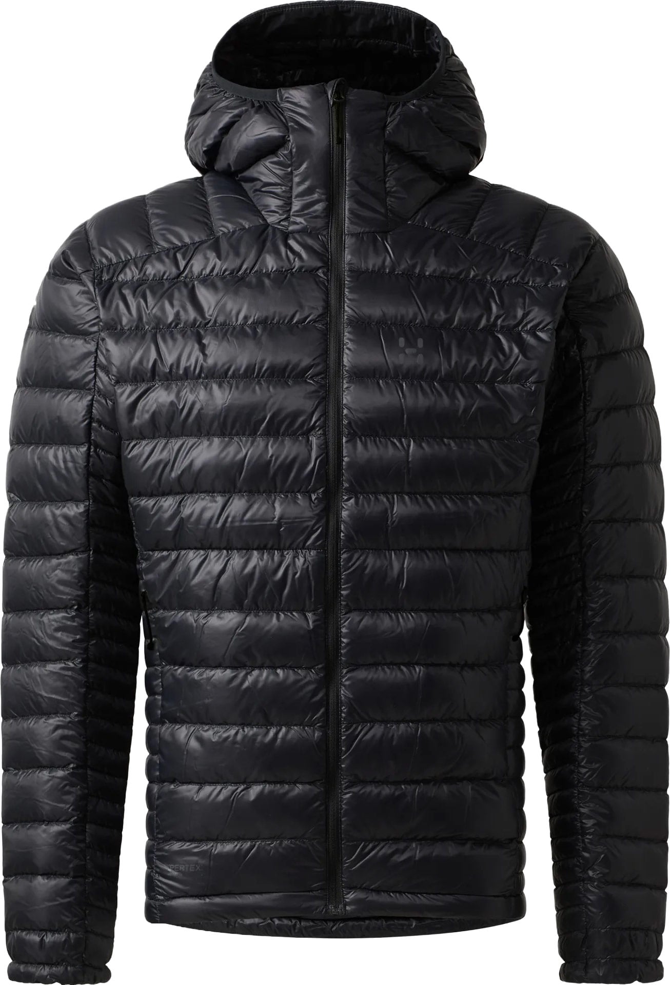 L.I.M Down II Hood M True Black + Haglöfs