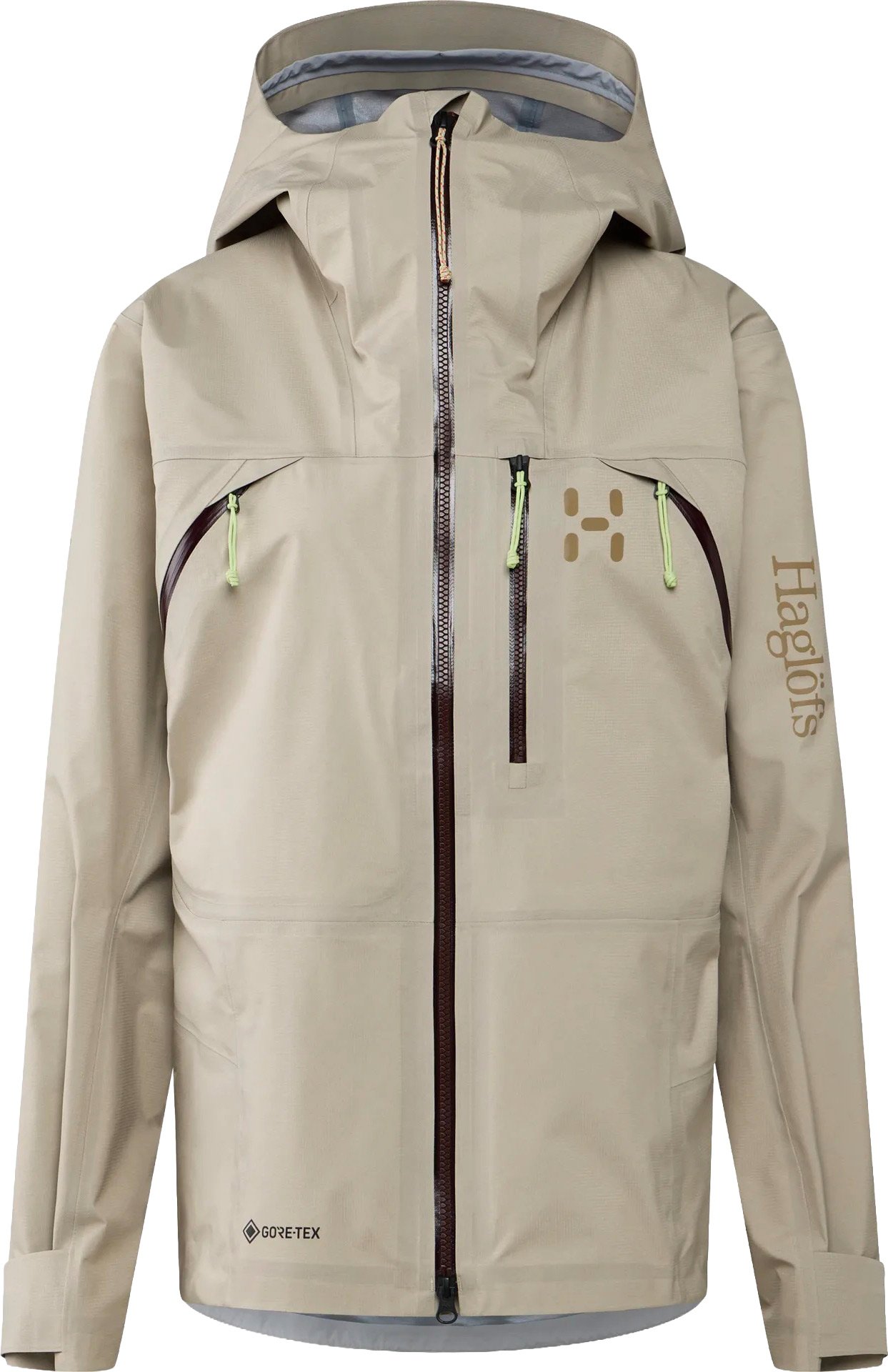 Nallo Touring GTX Jacket W Chalk Beige + Haglöfs
