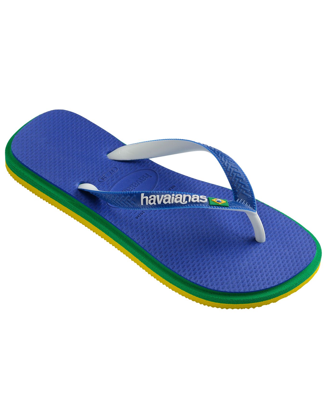 Brasil Twist Marine Blue + Havaianas