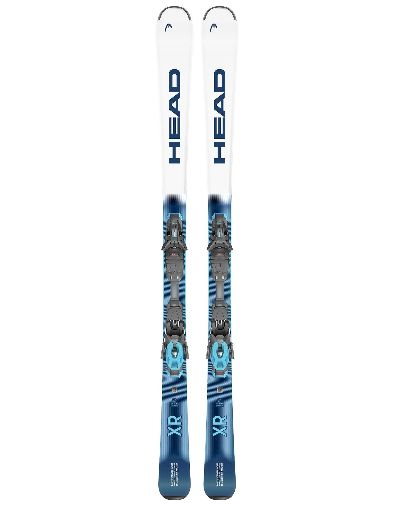 Ski Head E.SR Rebels + Fixations PR 11 GW - 163 Cm Blanc/Bleu (2023/2024)