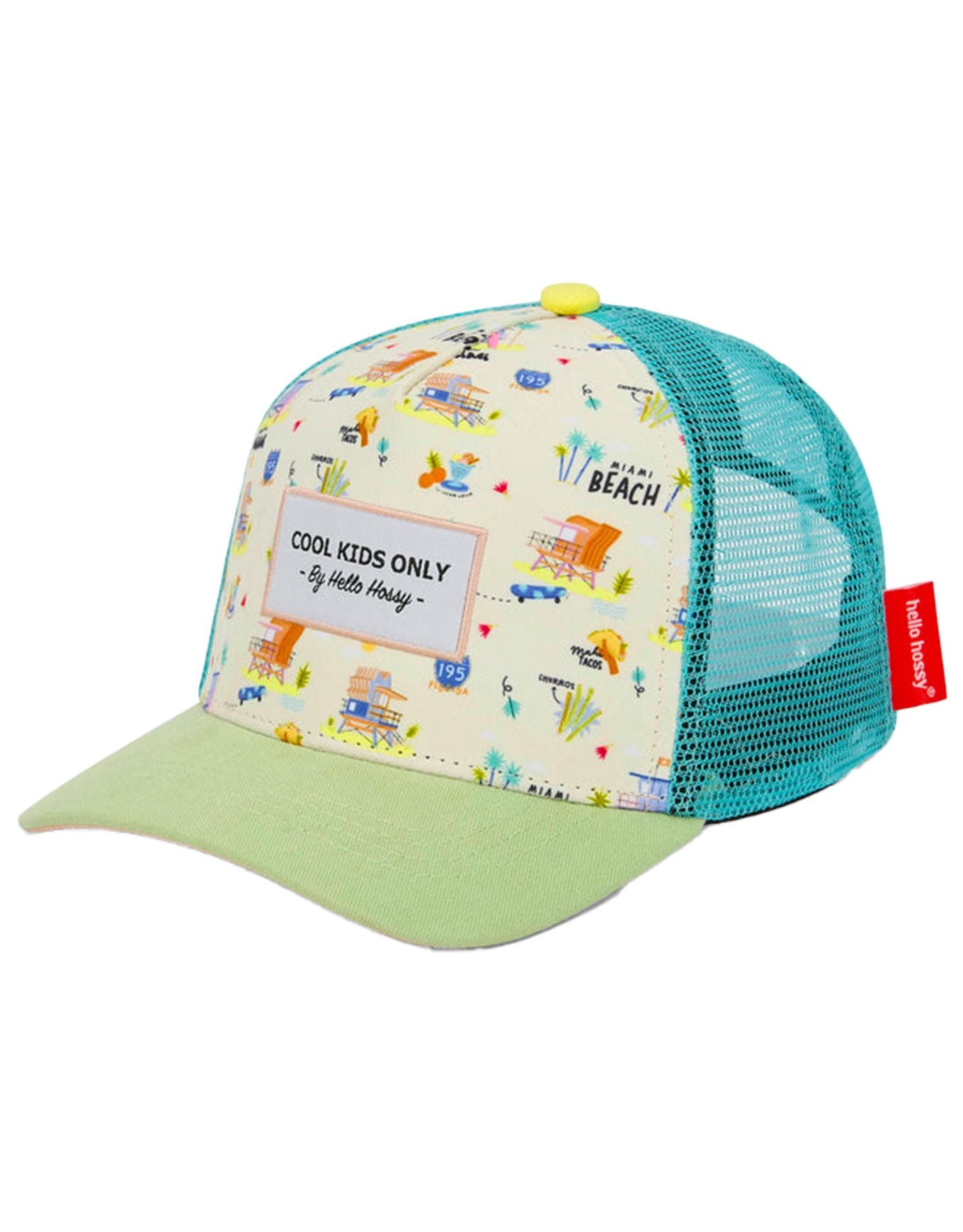 Miami Beach Cap + Hello Hossy