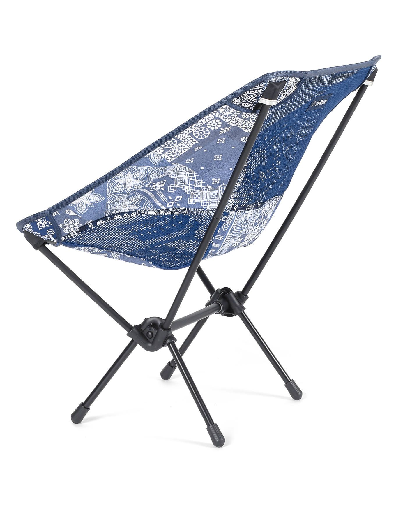 Helinox Chair One Blue Bandana Quilt Camping Tables and Chairs 