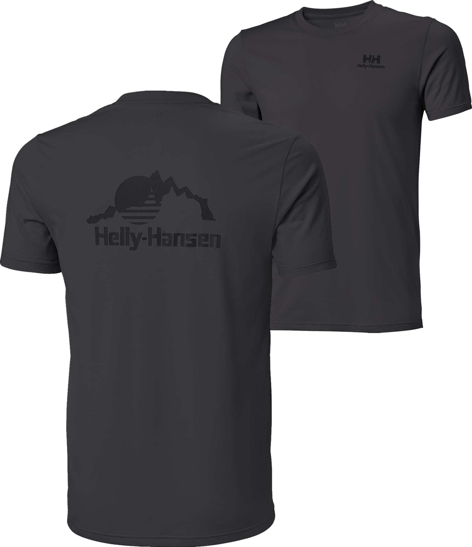 Nord Graphic T-Shirt Ebony + Helly-Hansen