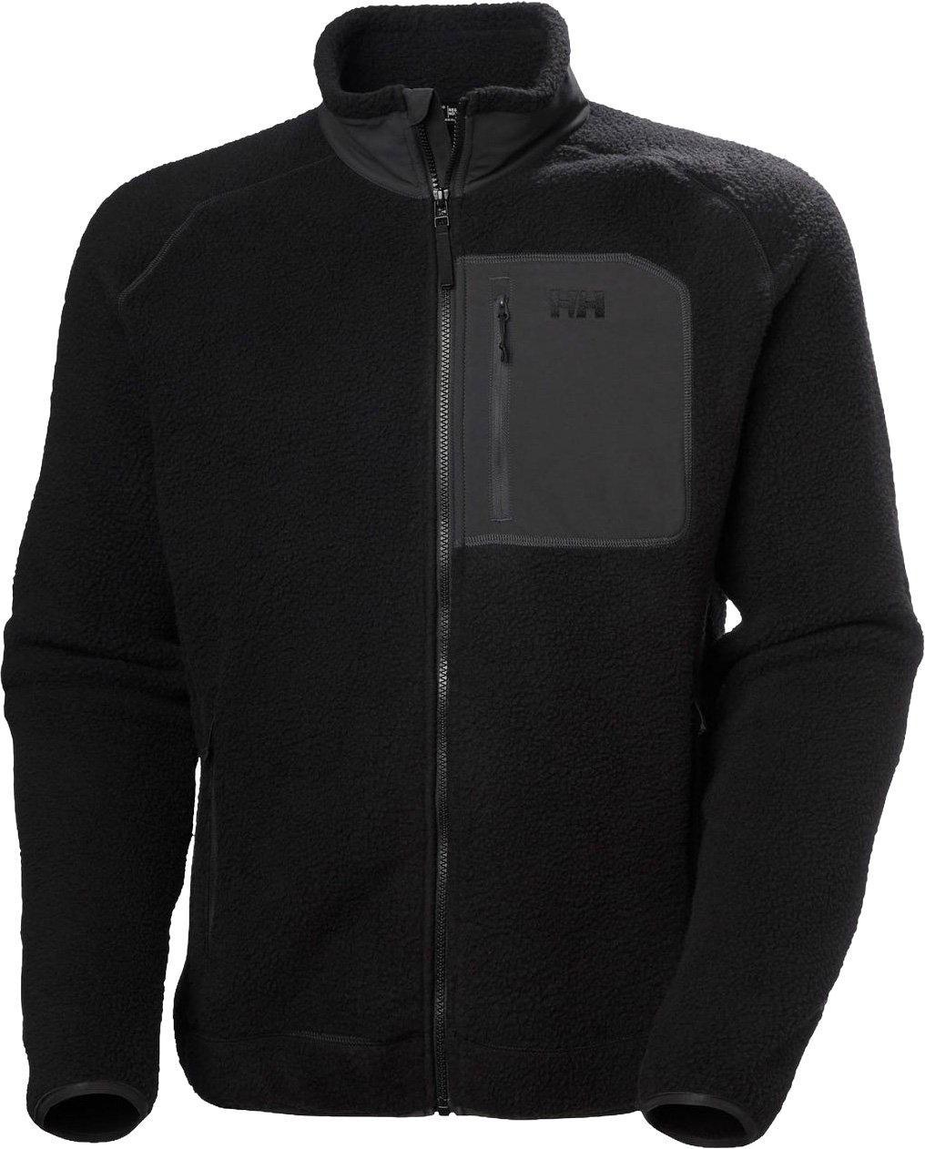 Panorama Pile Block Jacket Black + Helly-Hansen