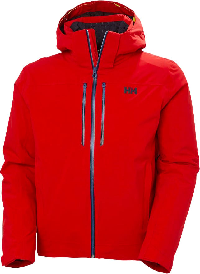 Alpha Lifaloft Jacket Red + Helly-Hansen