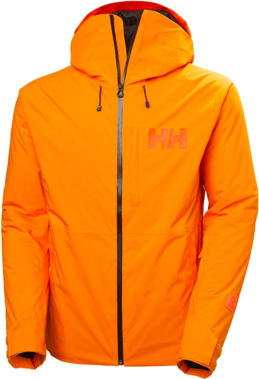 Powderface Jacket Ignite Orange + Helly-Hansen