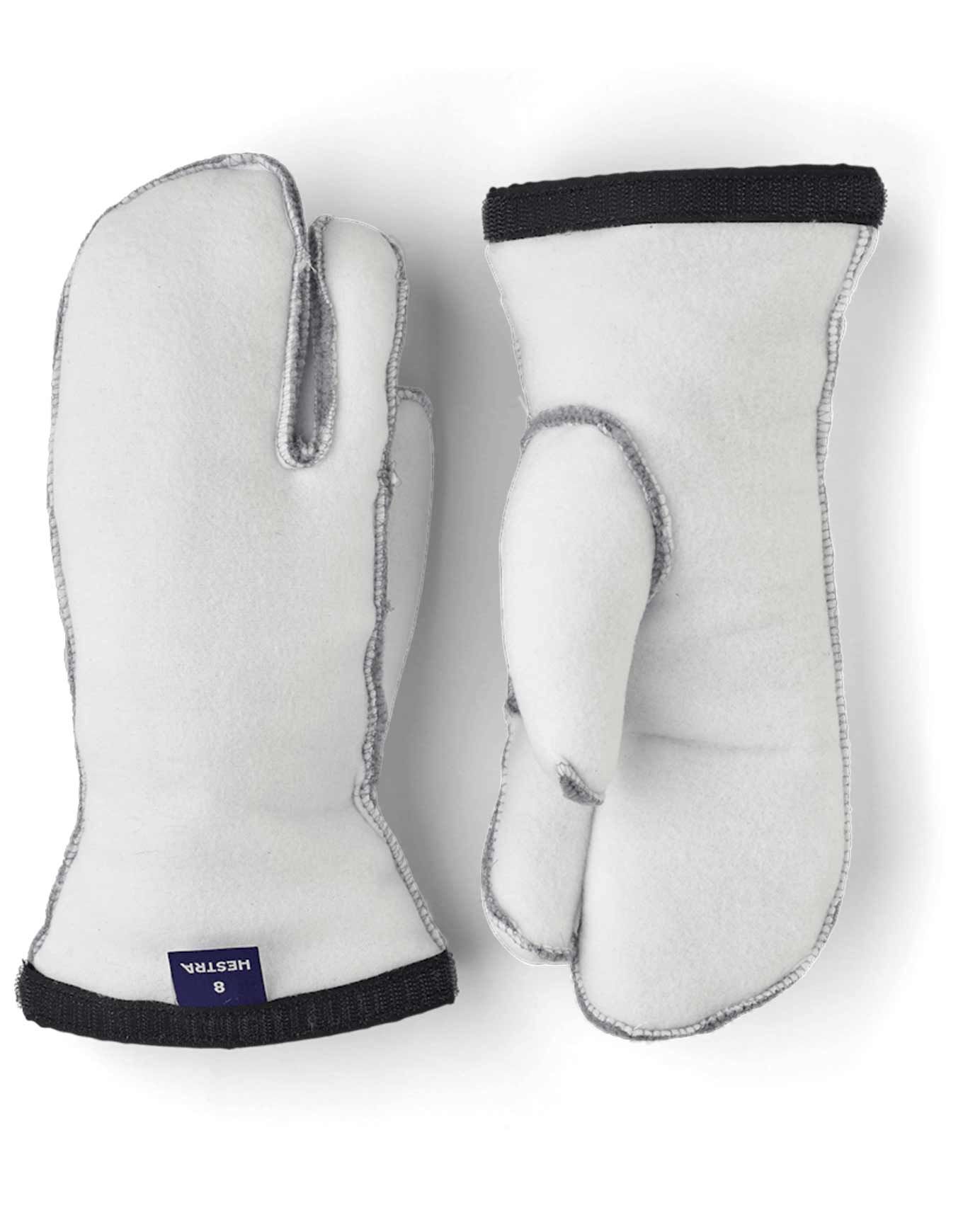Heli Ski Liner 3-Fingers Offwhite + Hestra