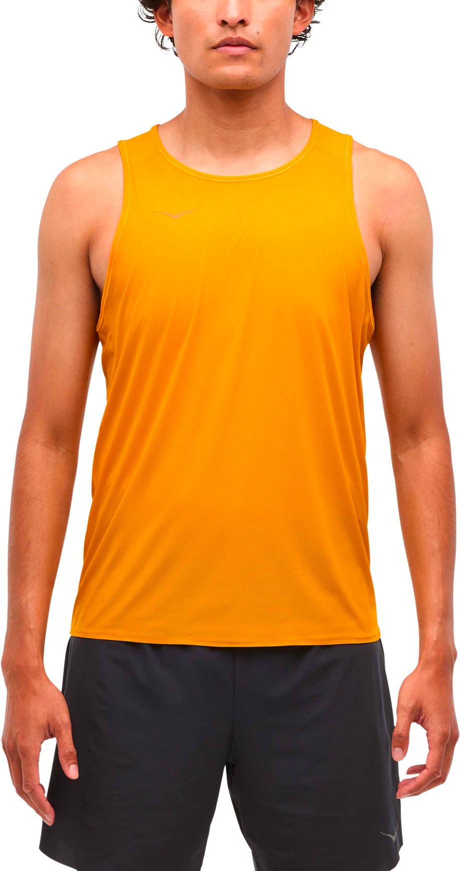 M Airolite Run Tank Varisty Yellow + Hoka One One