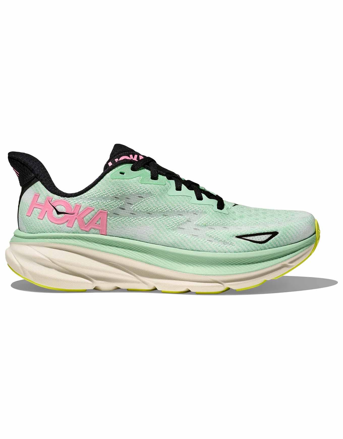 Clifton 9 W Mint Fluorite/Snow Melt + Hoka One One