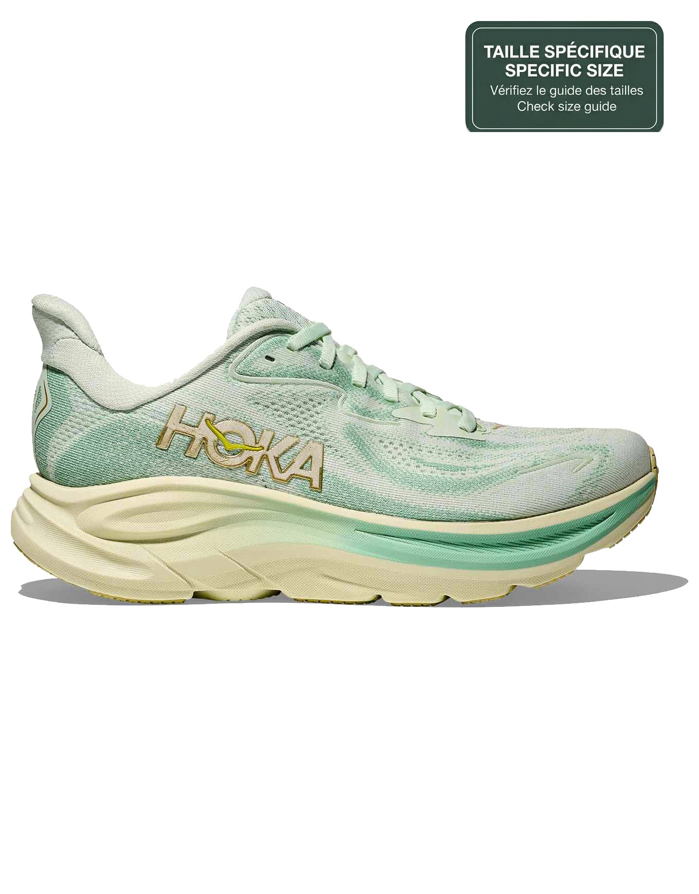 Clifton 10 W Sea Glass/Jadeite + Hoka One One