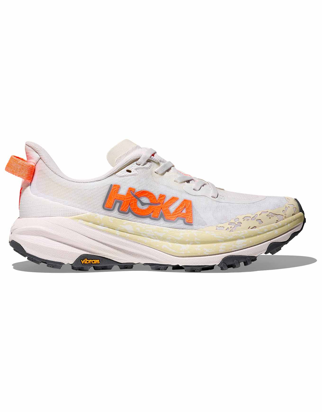 Speedgoat 6 W White/Neon Tangerine + Hoka One One