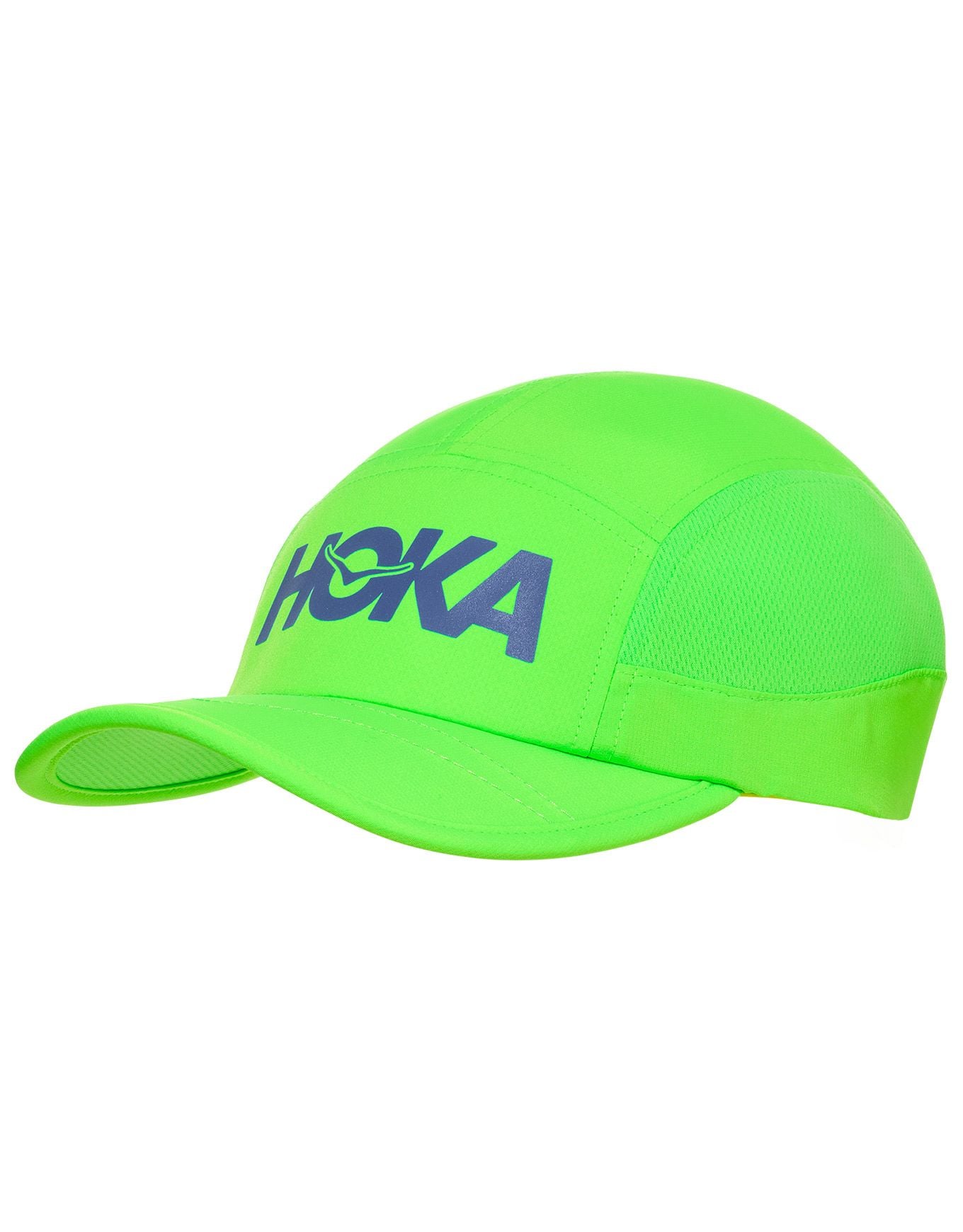Hoka Run Hat Neon Green + Hoka One One