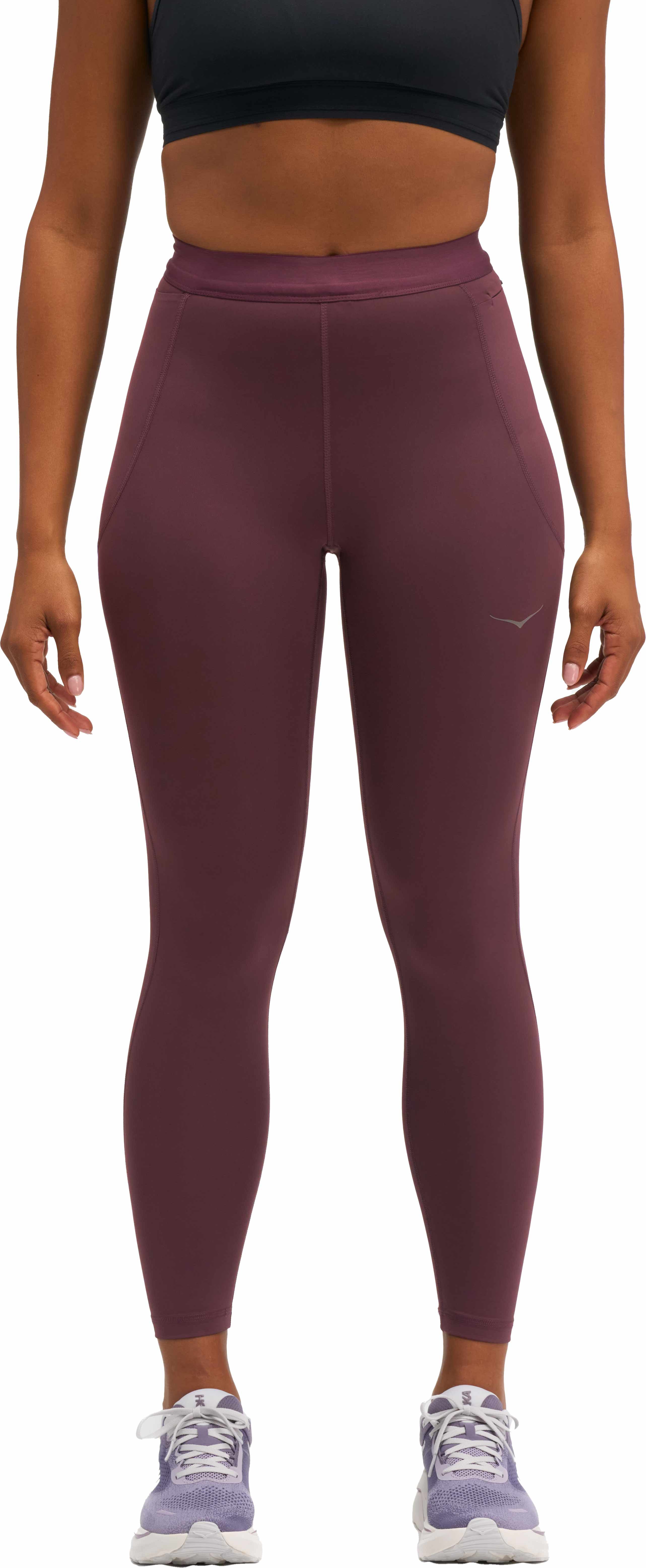 W Novafly Run Tight 25 Deep Mauve + Hoka One One
