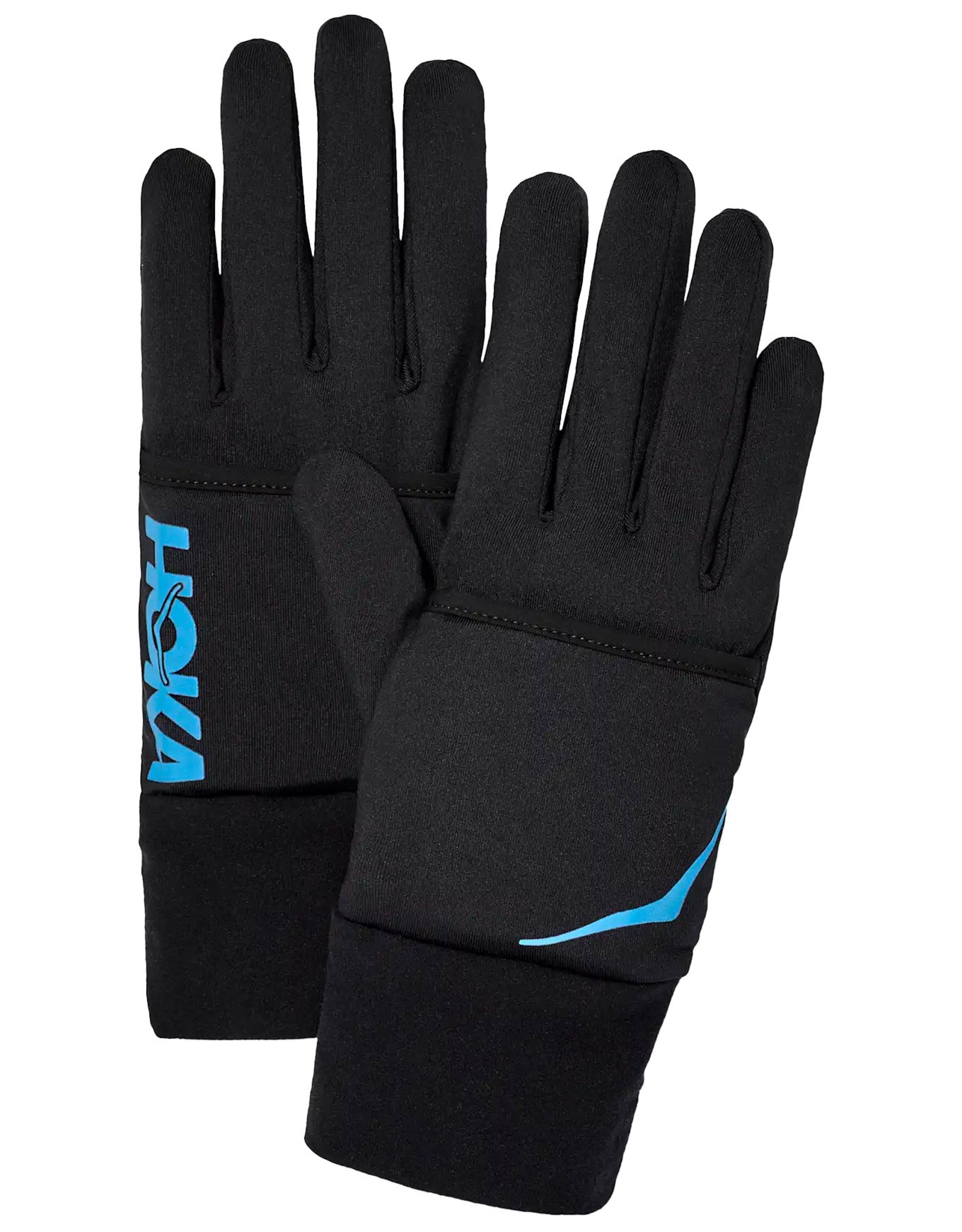 U Coldsnap Fleece Gloves Black + Hoka One One