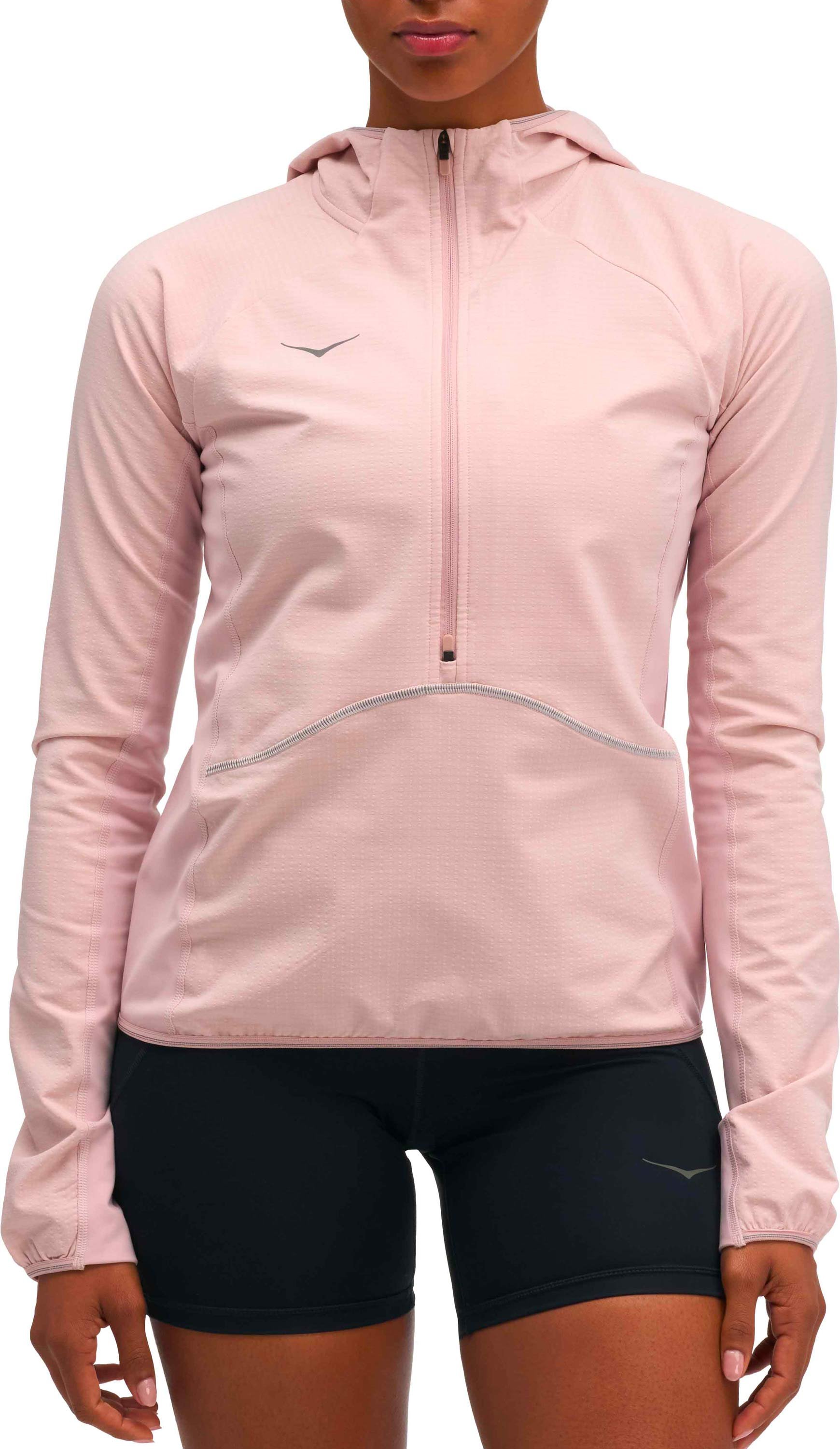 W Skyglow Half-Zip Pink Opal + Hoka One One