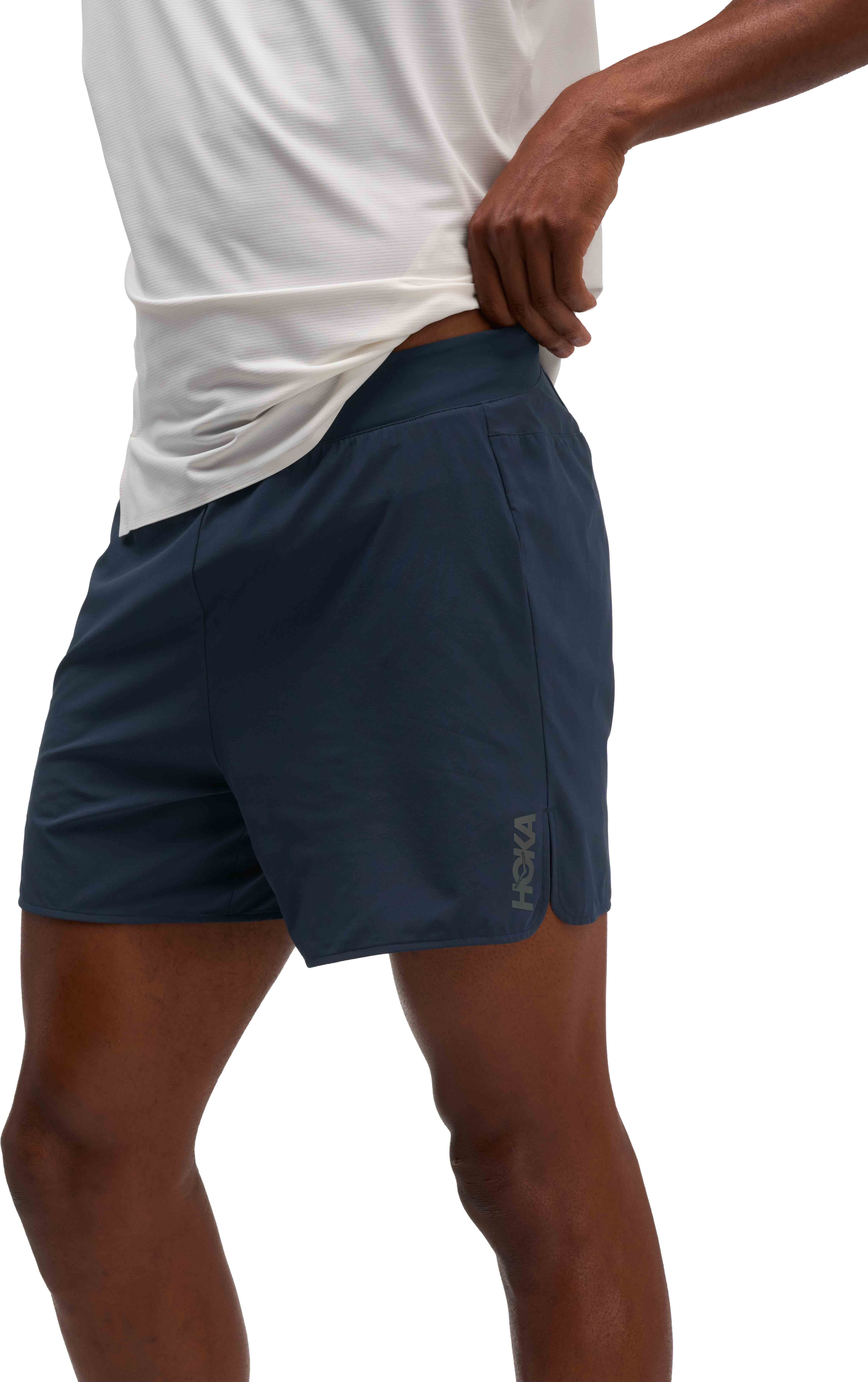 M Glide Short 5 Brief Varsity Navy + Hoka One One