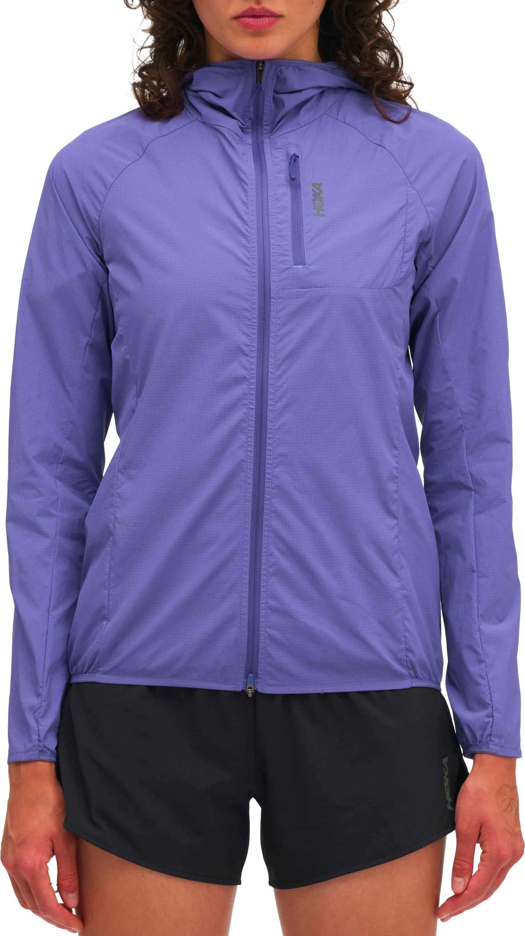 W Skyflow Wind Jacket Cosmic Purple + Hoka One One