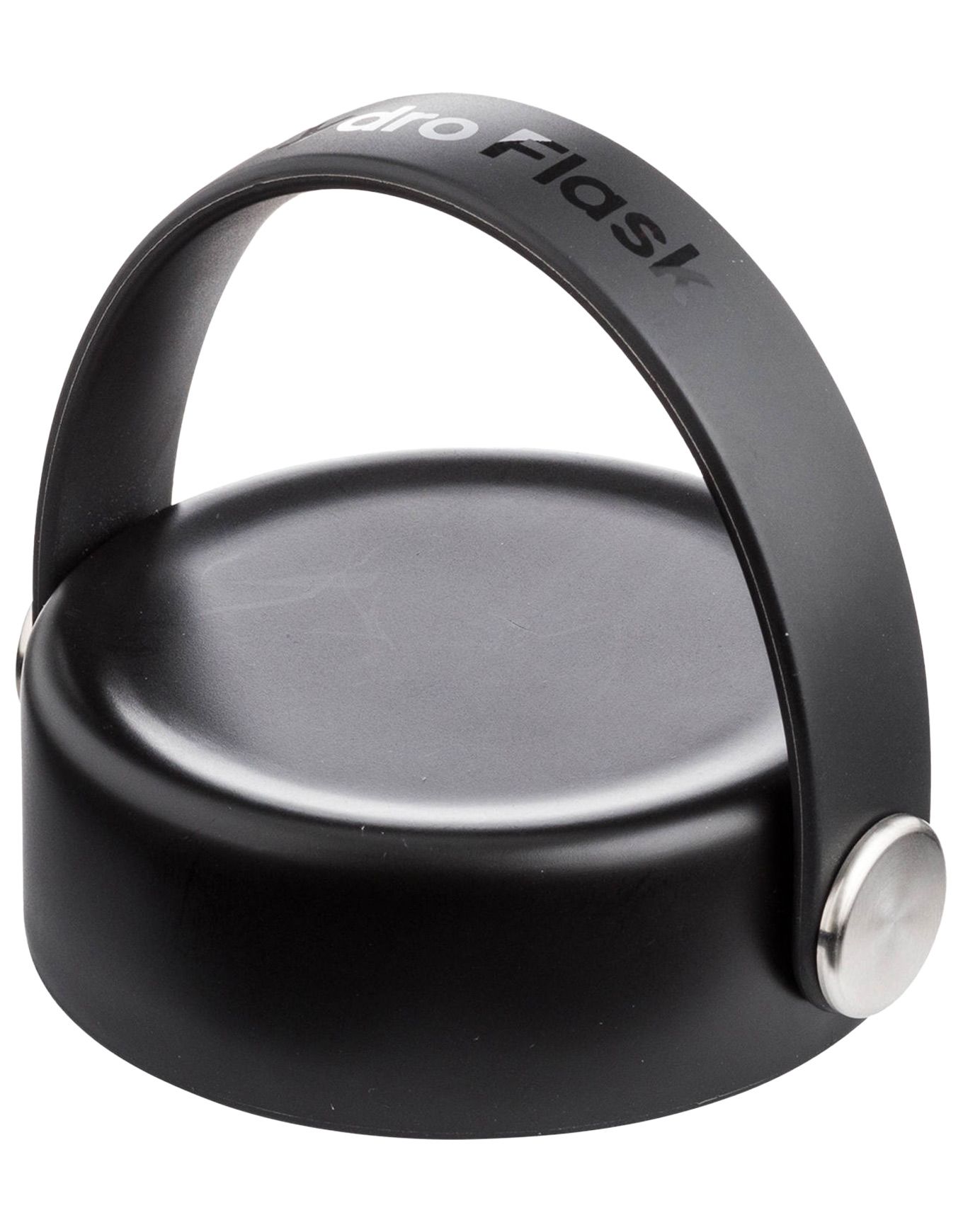 Wide Mouth Flex Cap Black + Hydro flask