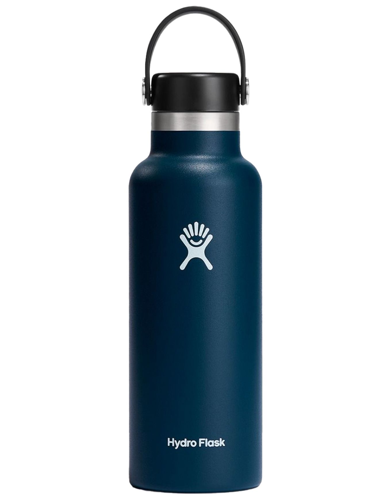 18 Oz Standard Flex Cap Indigo + Hydro flask