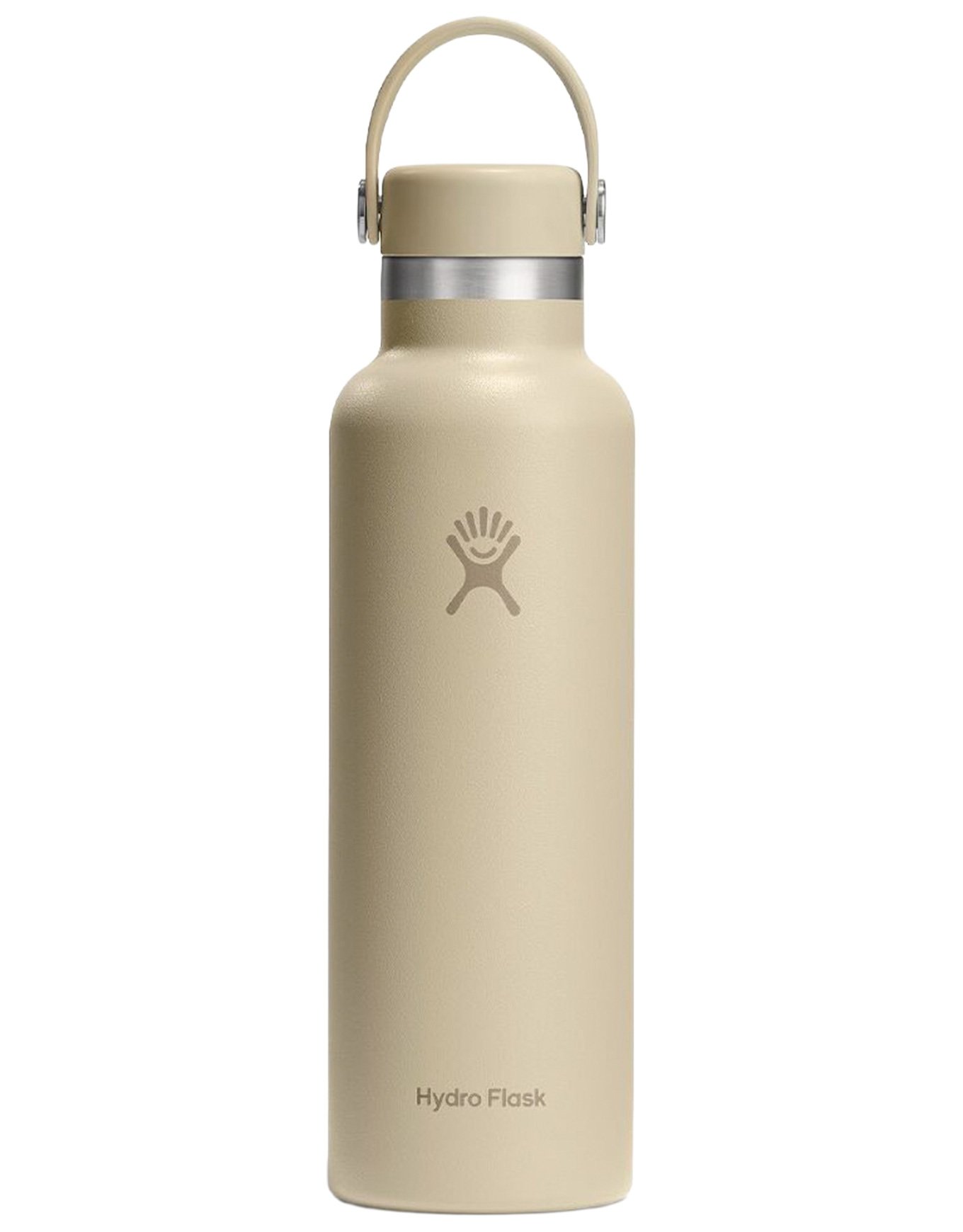 21 Oz Standard Flex Cap Oat + Hydro flask