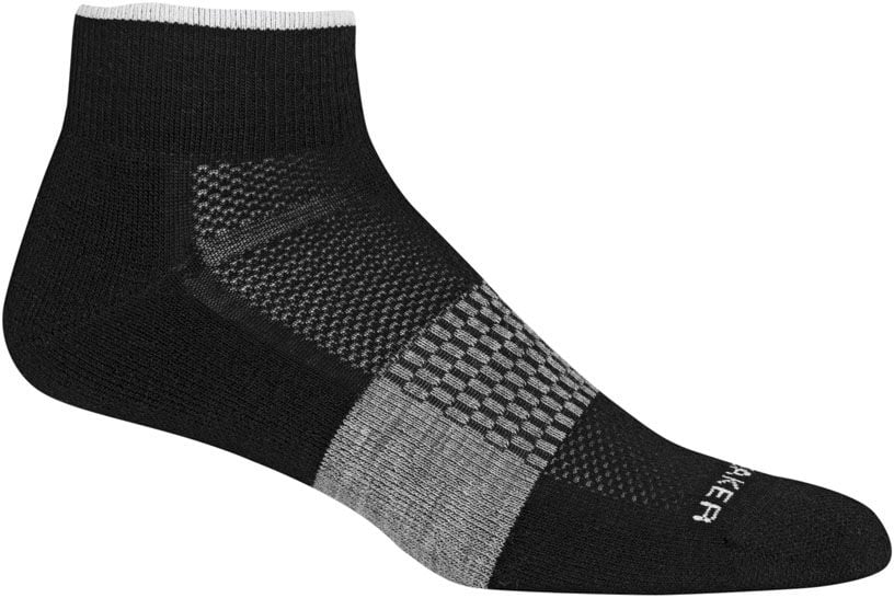 M Merino Multisport Light Mini Black/Snow/Metro Heather + Icebreaker