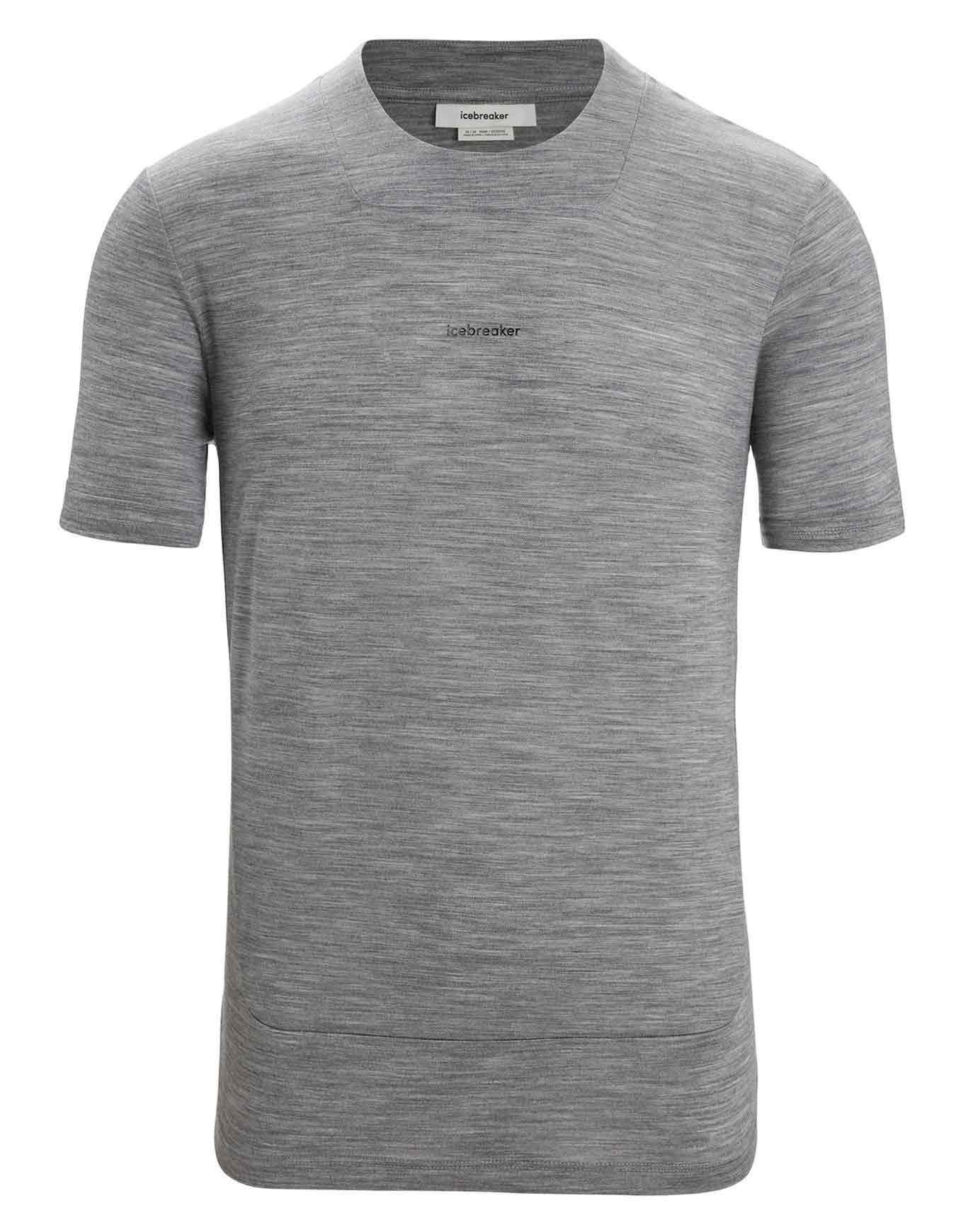 Icebreaker Tech Lite II SS Tee Trailhead - T-shirt en laine mérinos homme