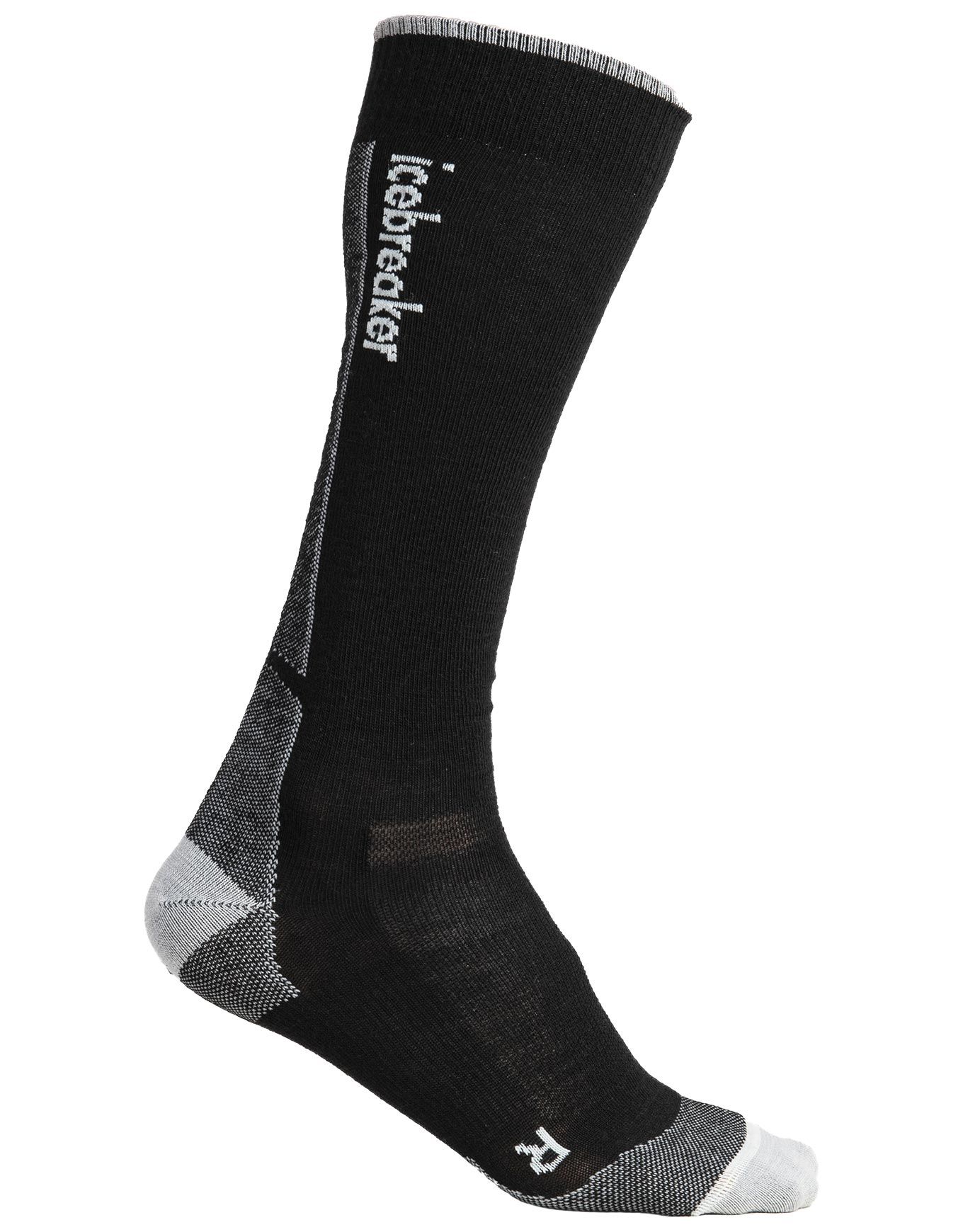 M Merino Ski+ Ultralight OTC Black/Ether/Graphite + Icebreaker