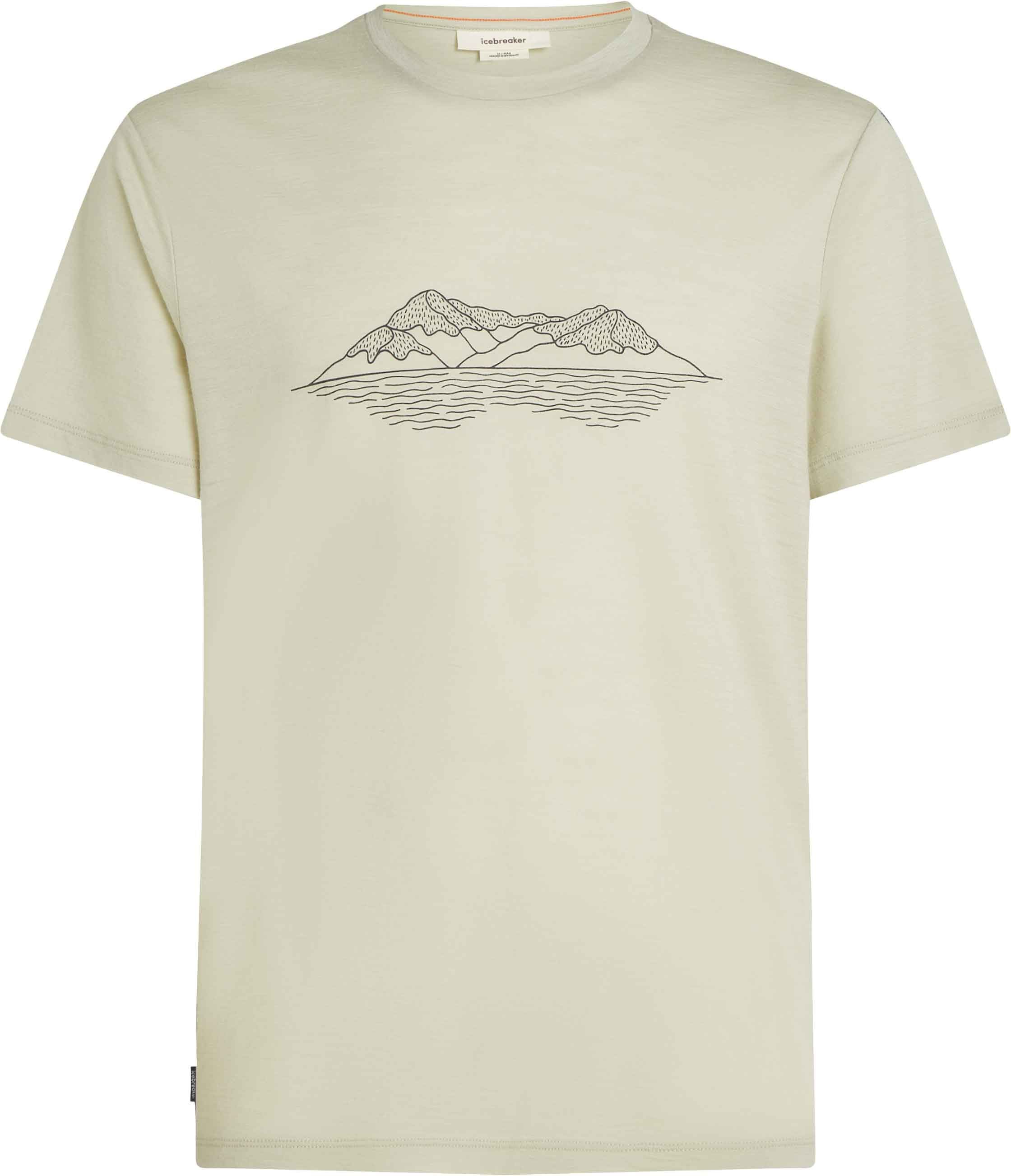 M Merino 150 Tech Lite SS T Pukaki Ref Ashen + Icebreaker