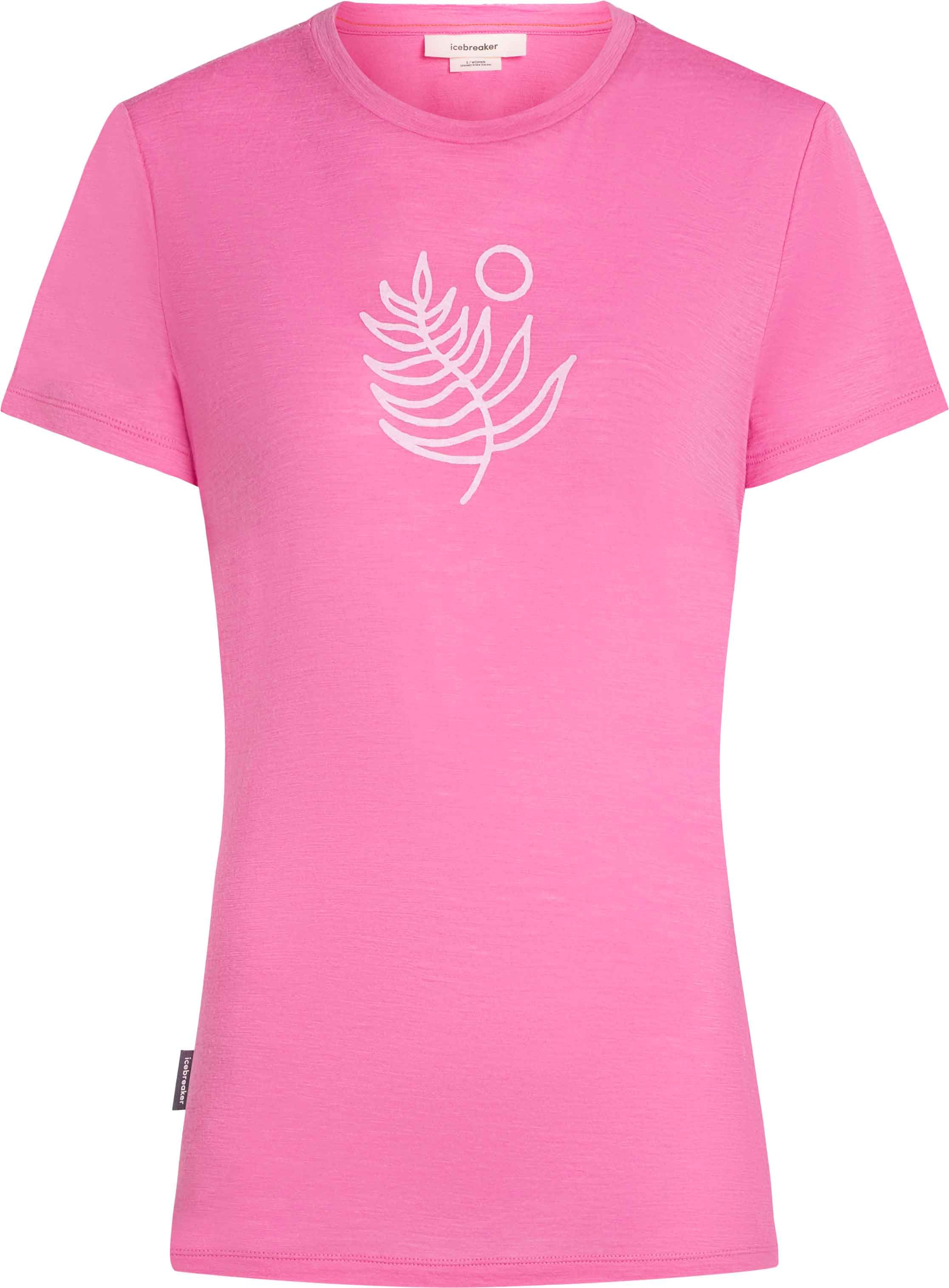 W Merino 150 Tech Lite SS Tee Fresh Fern Pop + Icebreaker