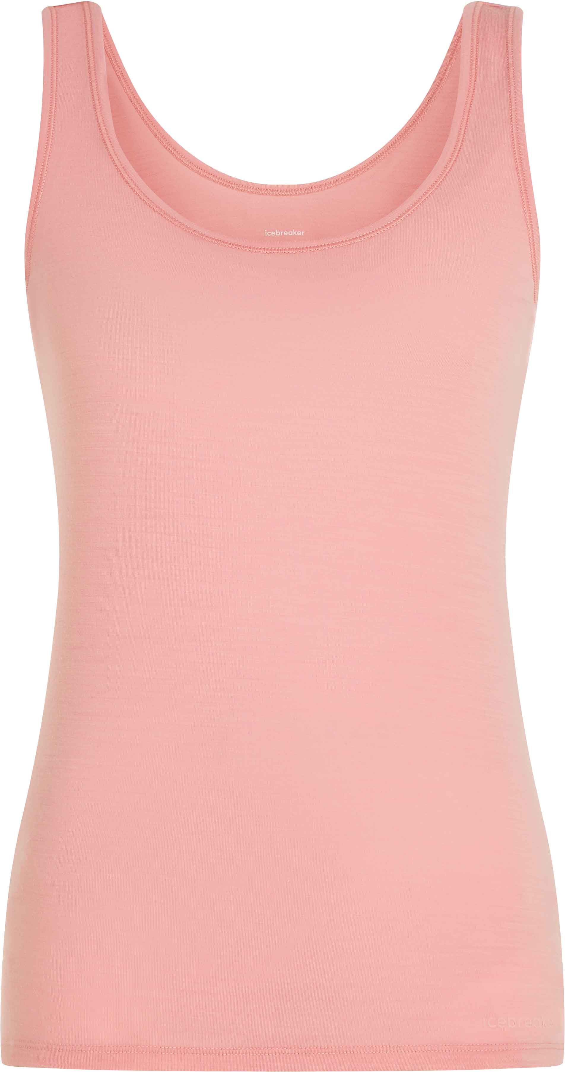 W Merino 150 Siren Tank Blush + Icebreaker