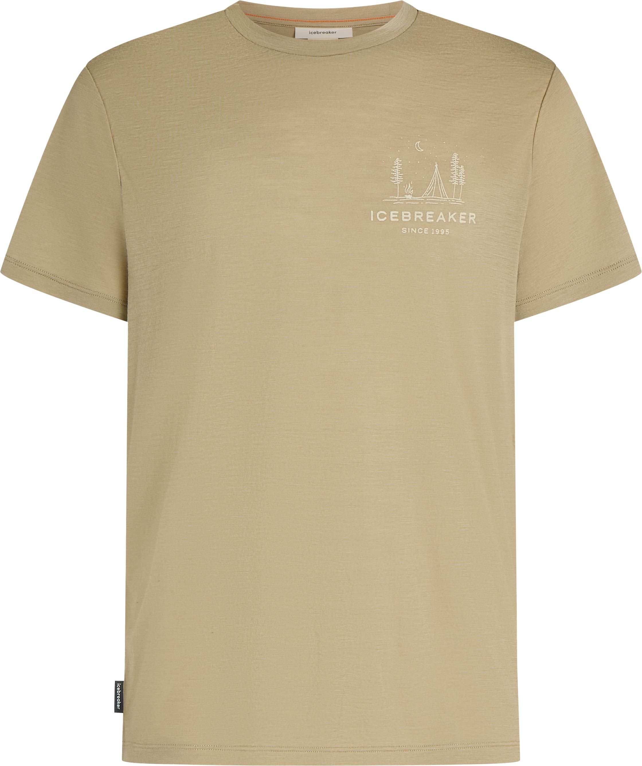 M Merino 150 Tech Lite SS Tee Peaceful Pass Flagstone + Icebreaker