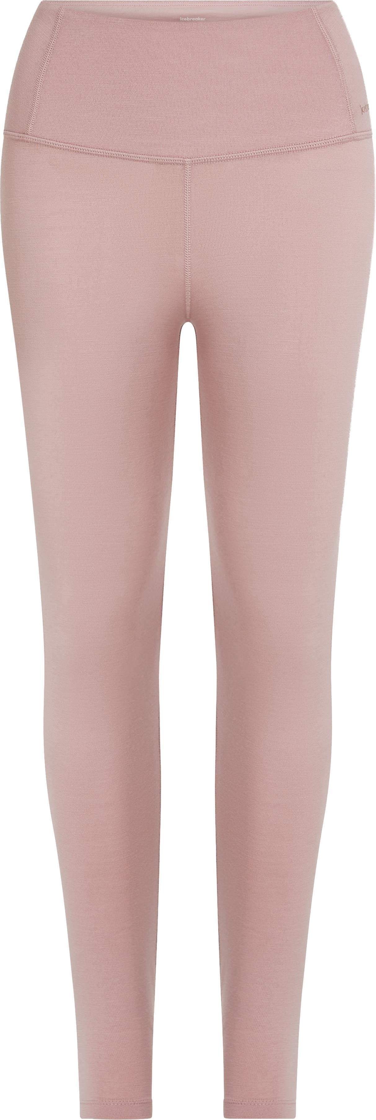 W Merino 260 Oasis High Rise Leggings Pink Quartz + Icebreaker