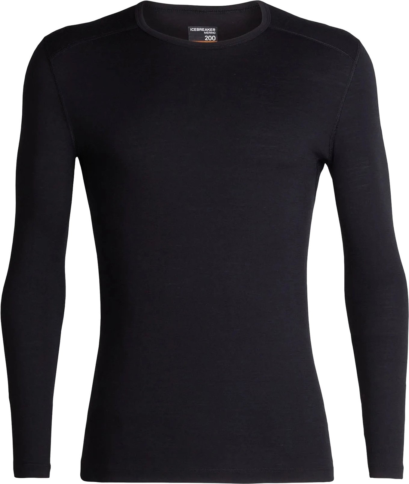 M Merino 200 Oasis LS Crewe Rising Light Black + Icebreaker