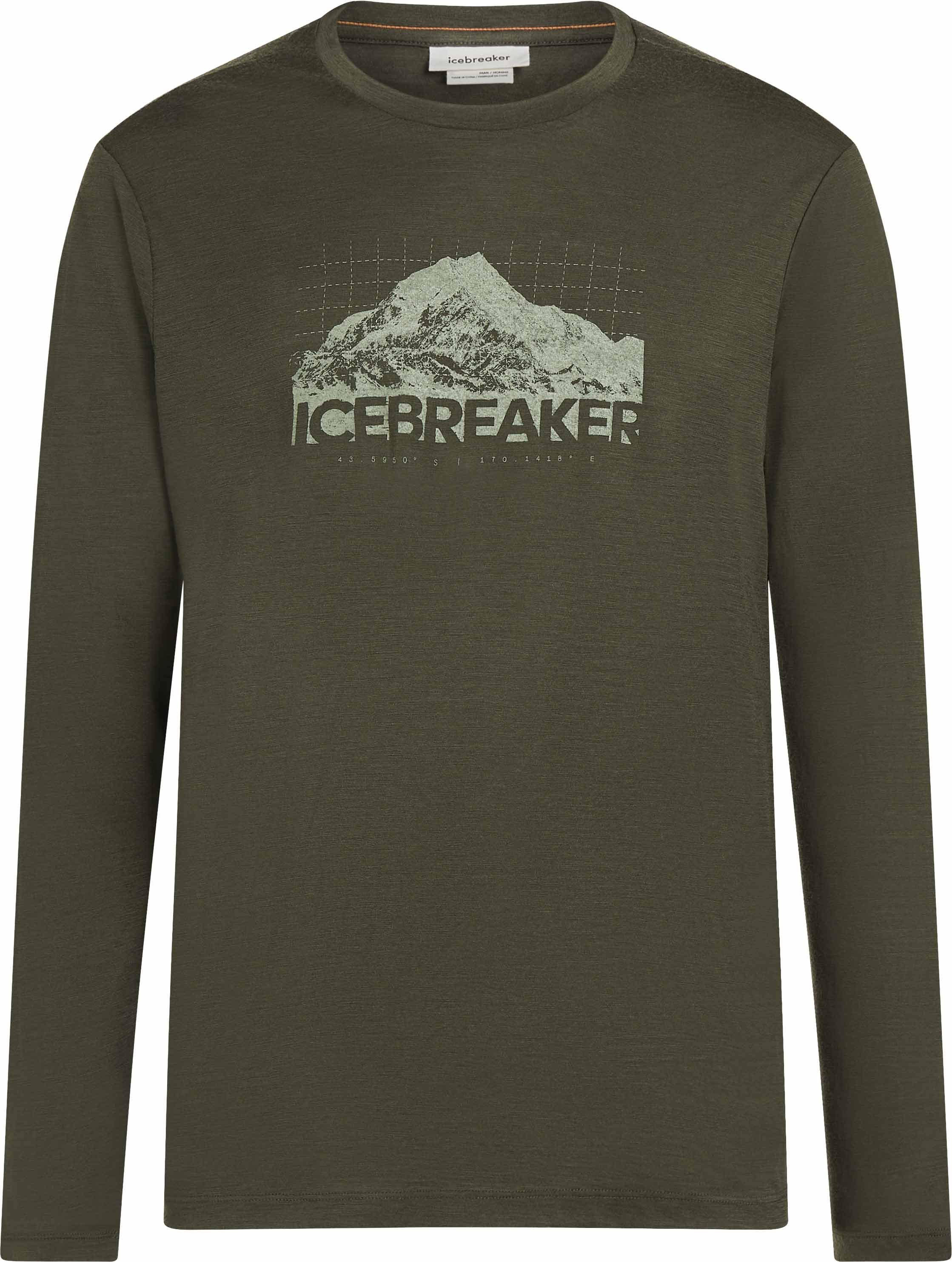 M Merino 150 Tech Lite LS Tee Aoraki Explorer Dk Loden + Icebreaker