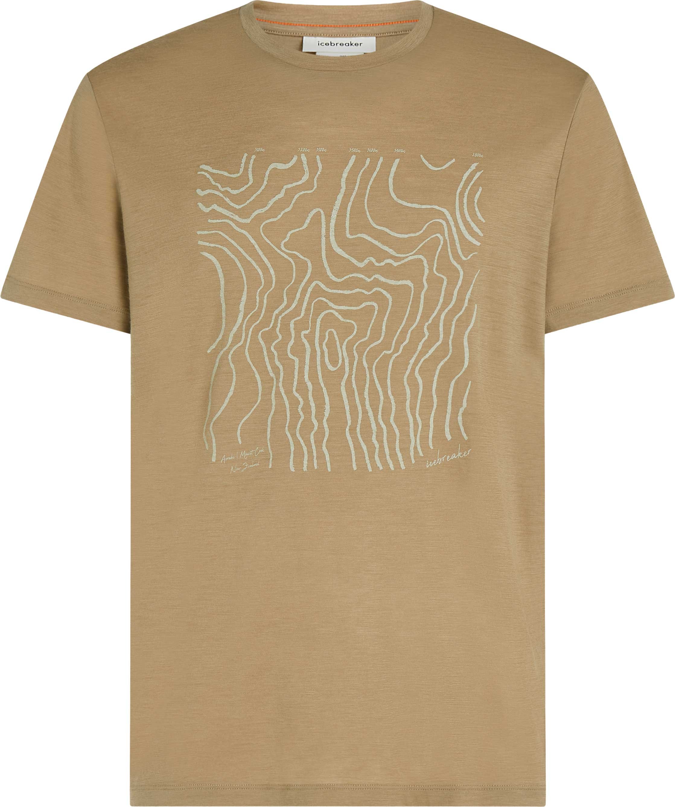 M Merino 150 Tech Lite SS Tee Great Heights Cumin + Icebreaker