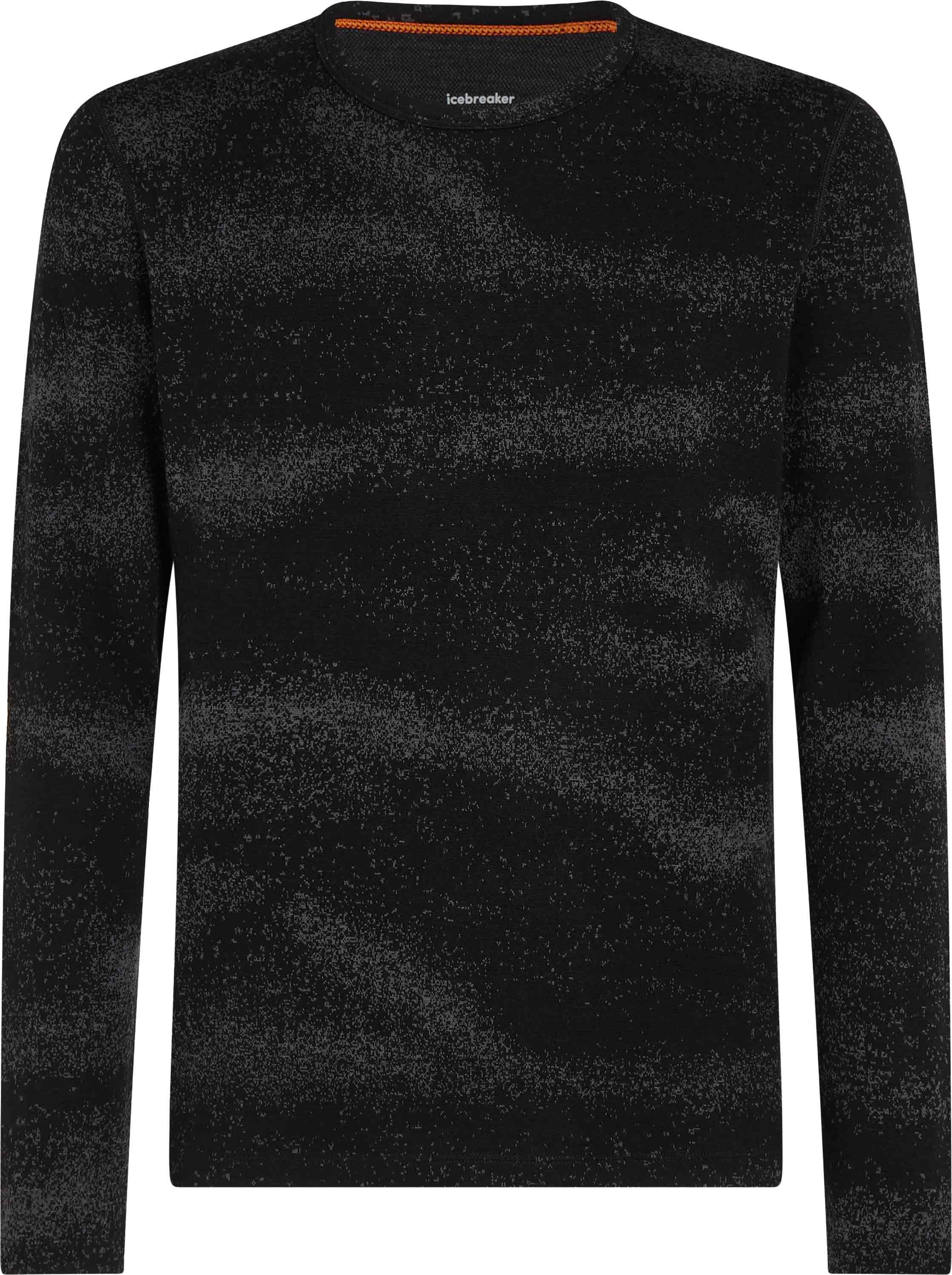 M Merino 260 Oasis Vertex LS Crewe Chillwave Black Obsidian J + Icebreaker