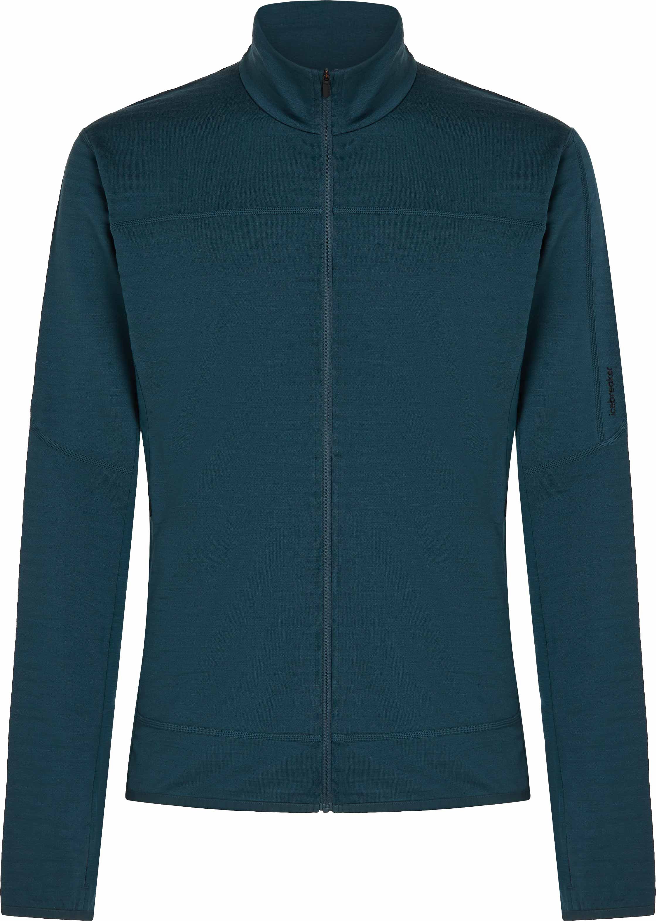 M Merino Blend 300 RealFleece™ Descender LS Zip Abyss + Icebreaker